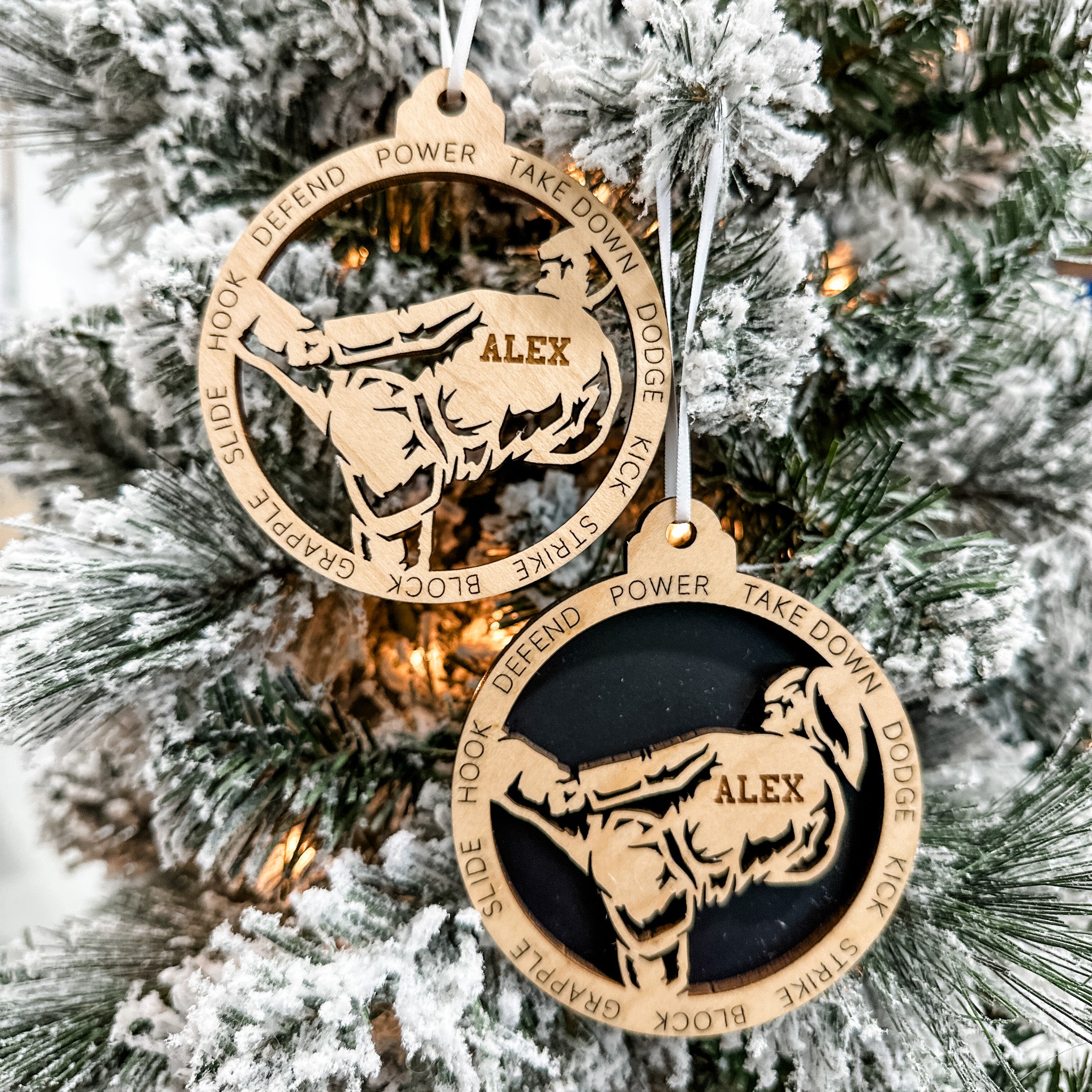 Personalized Martial Arts Collection • Ornament, Magnet, Medal, or Mini Sign