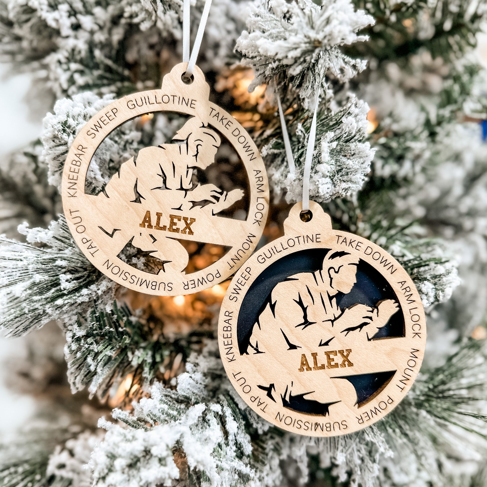 Personalized Jiu-Jitsu Collection • Ornament, Magnet, Medal, or Mini Sign