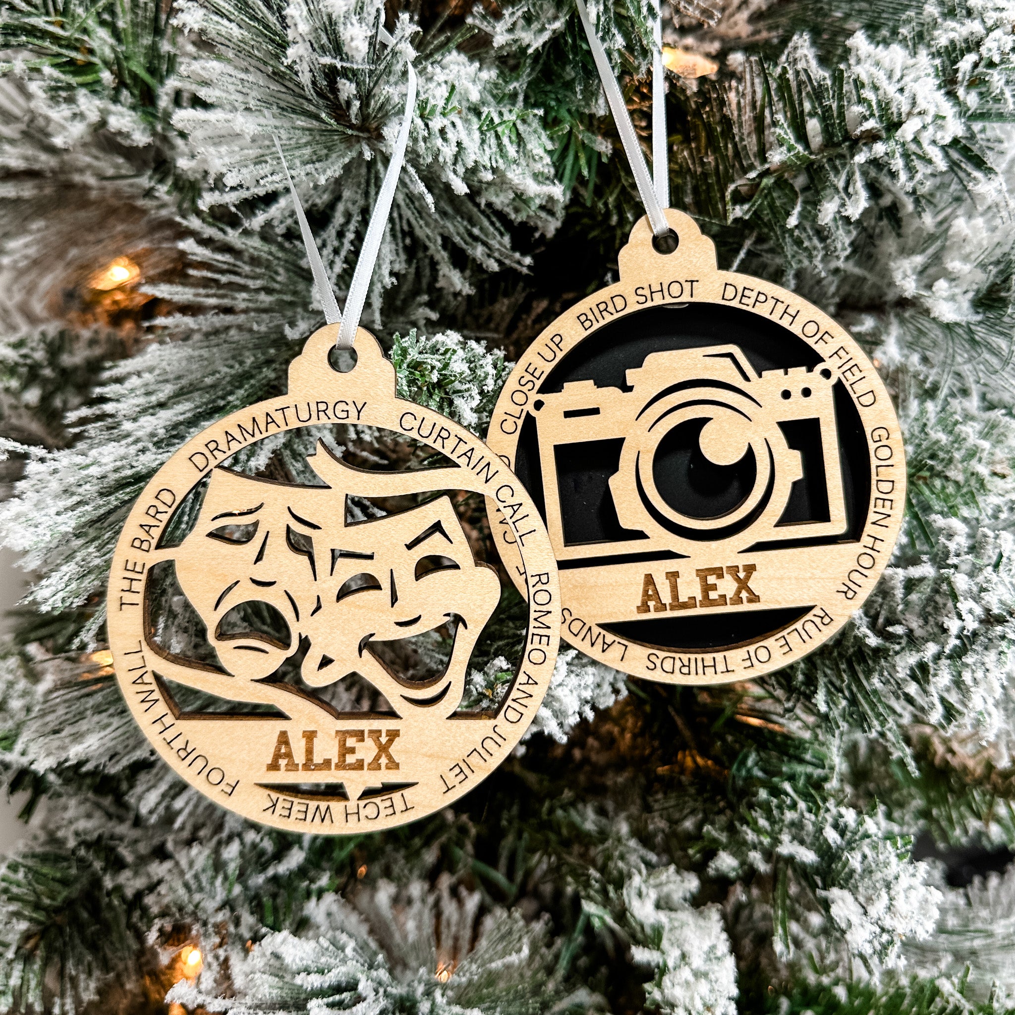 Personalized Arts & Photography | 3D Wood Ornaments