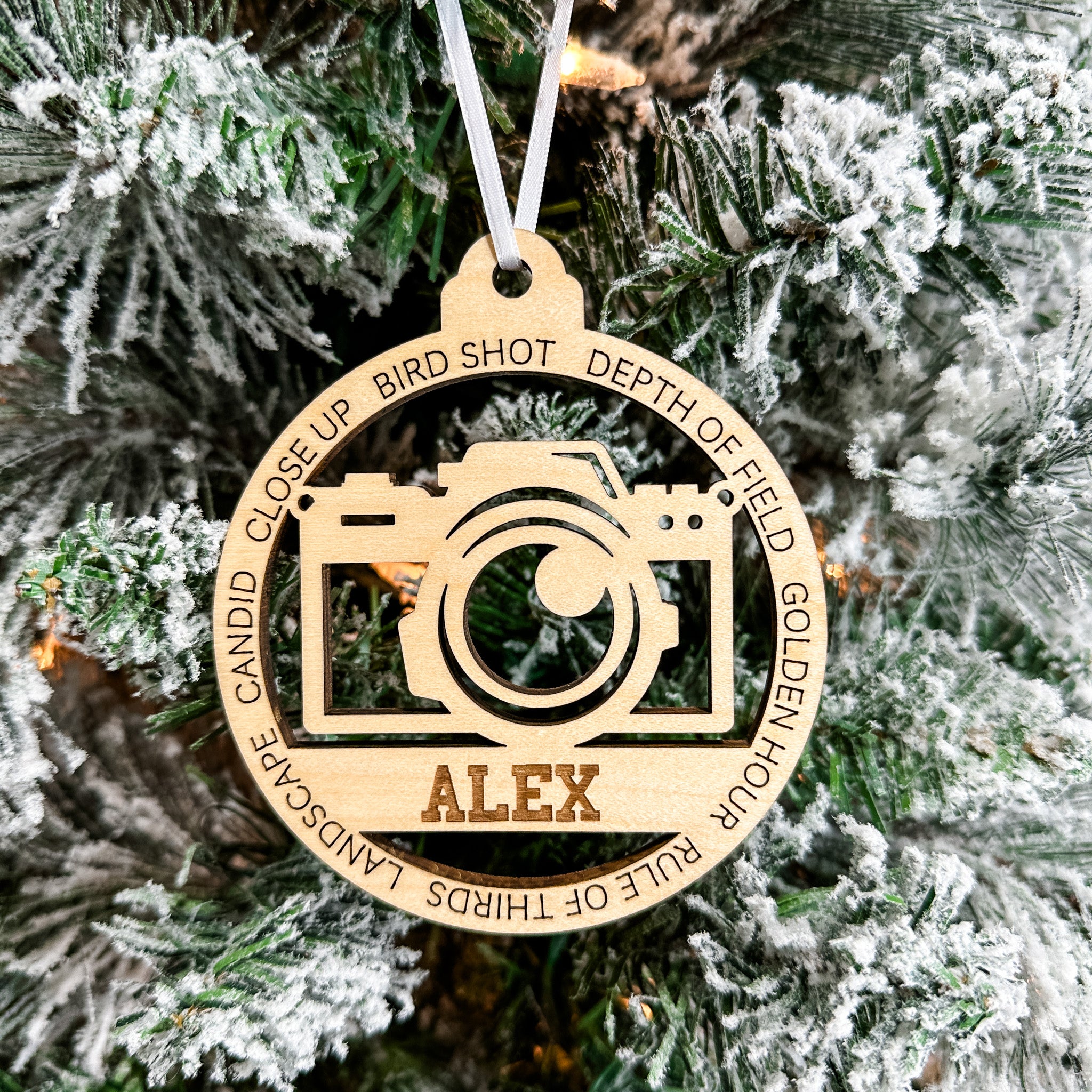 Personalized Arts & Photography | 3D Wood Ornaments