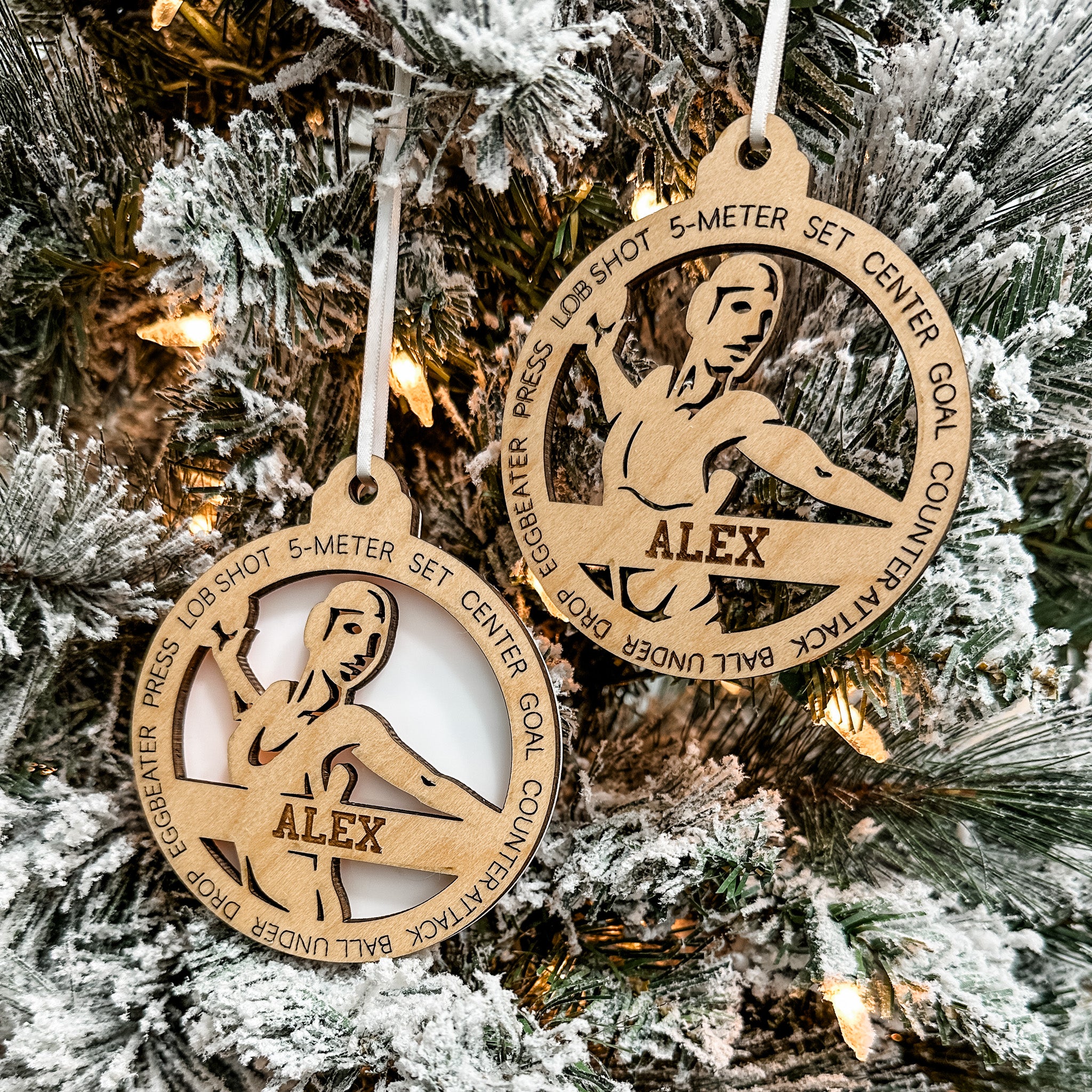 Personalized Water Polo Collection • Ornament, Magnet, Medal, or Mini Sign