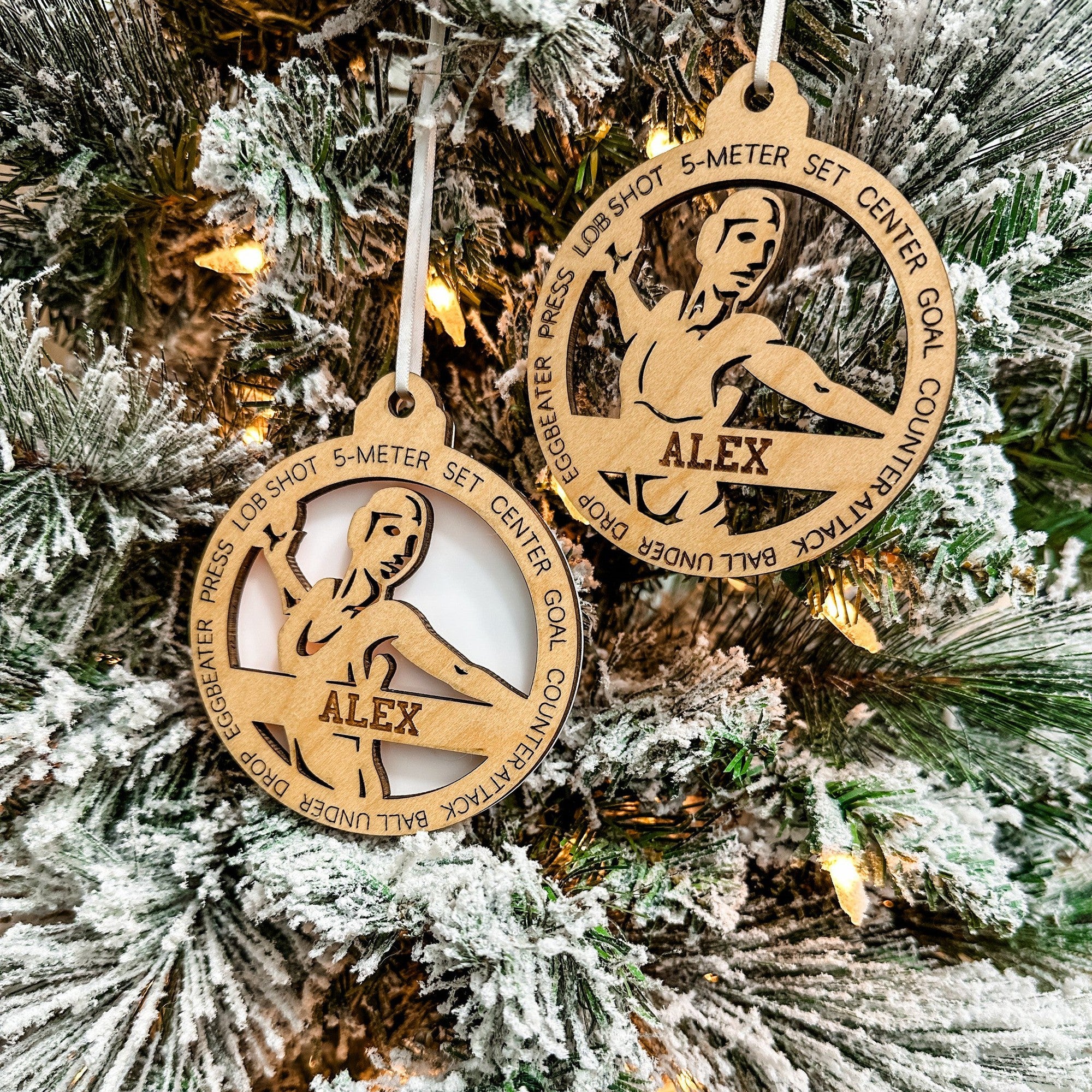 Personalized Sports & Recreation | 3D Wood Ornaments