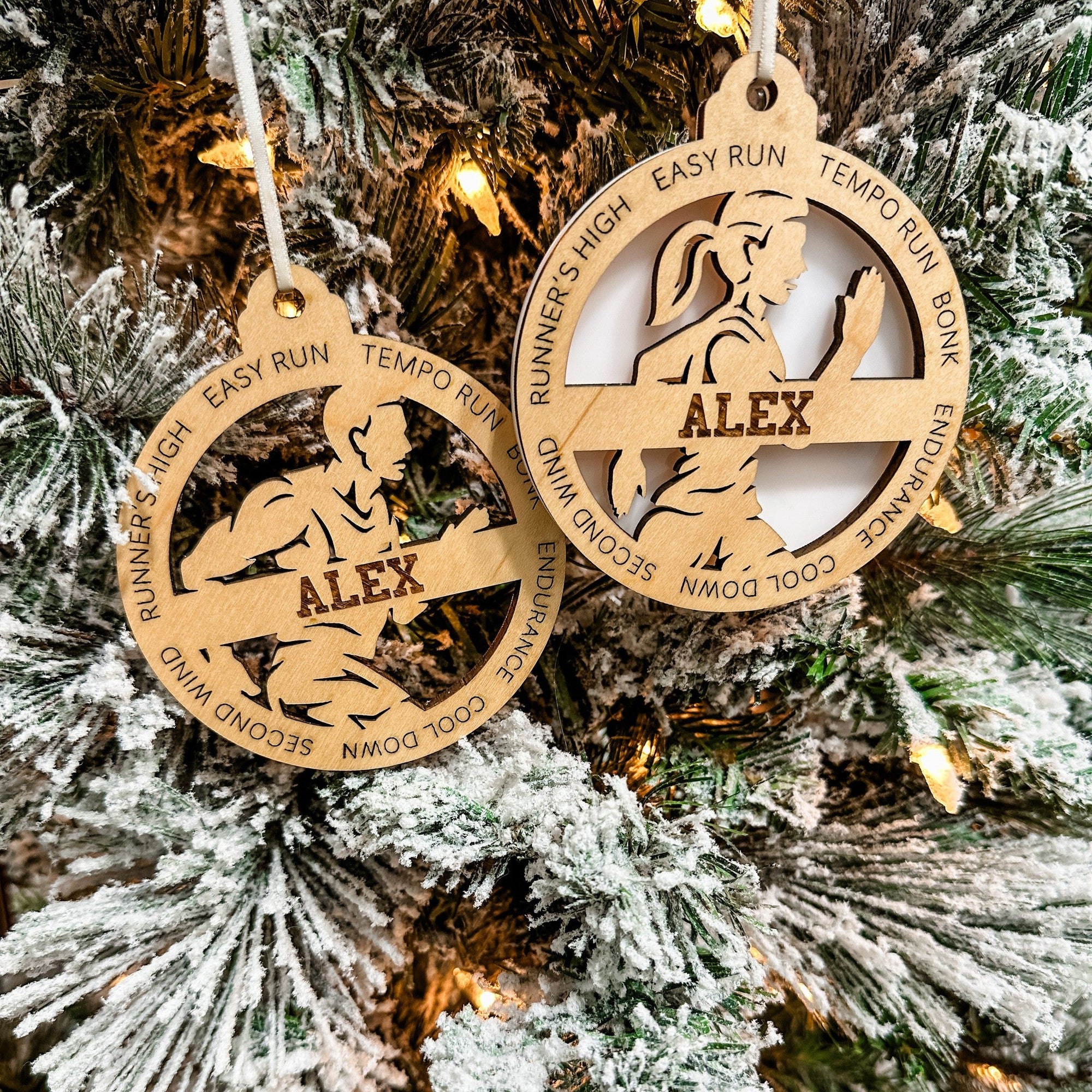 Personalized Sports & Recreation | 3D Wood Ornaments