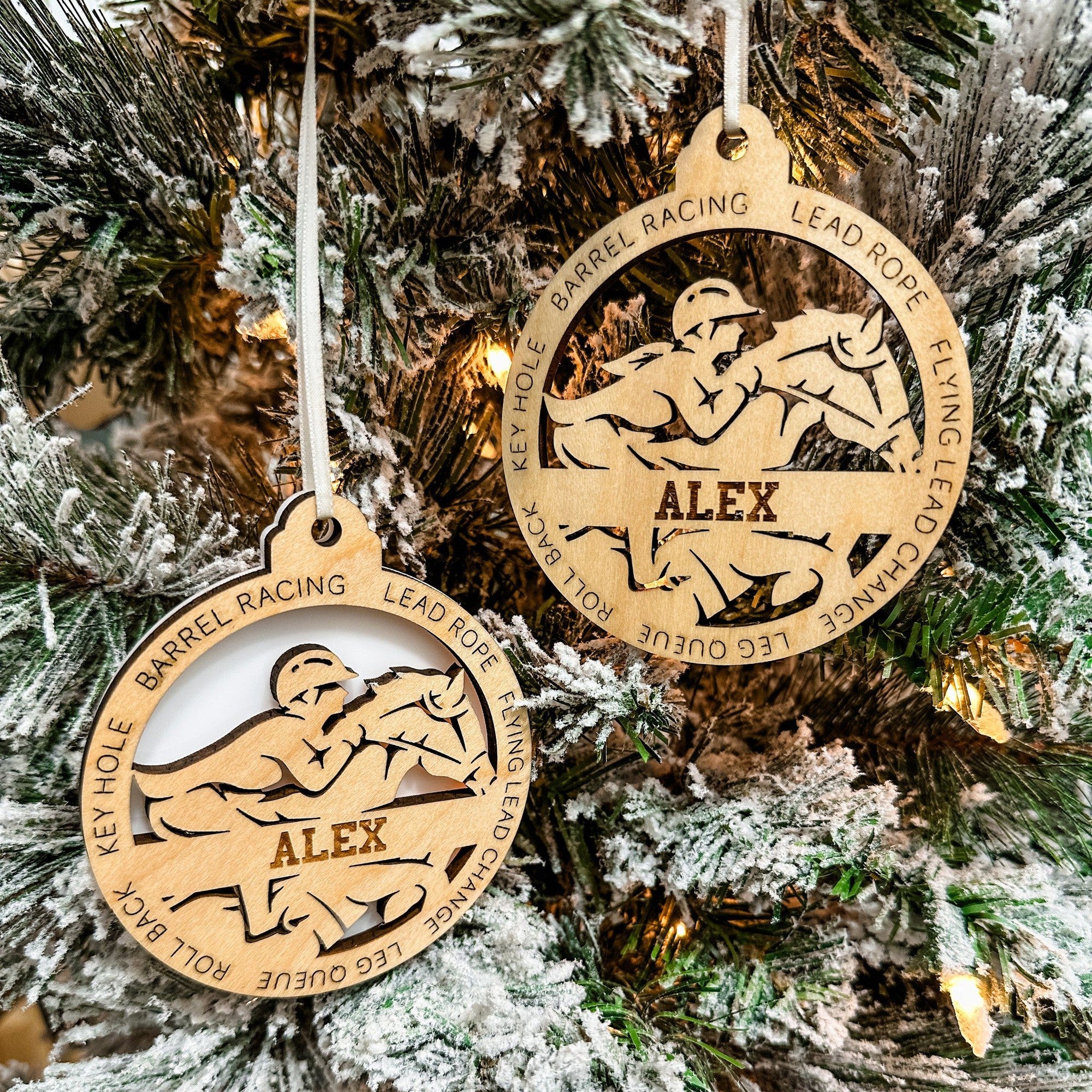 Personalized Sports & Recreation | 3D Wood Ornaments