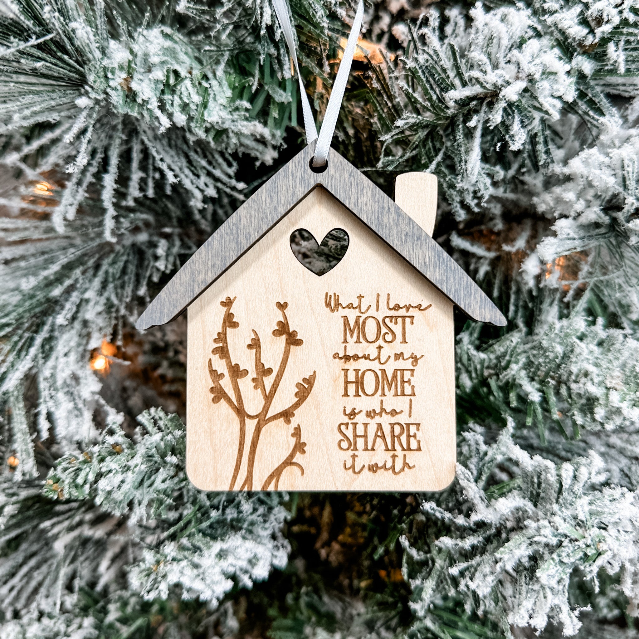What I Love Most About This Home Ornament