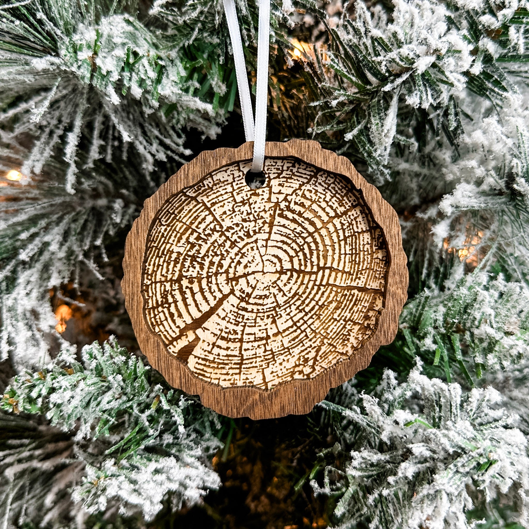 The Tree Stump | 3D Wood Ornament