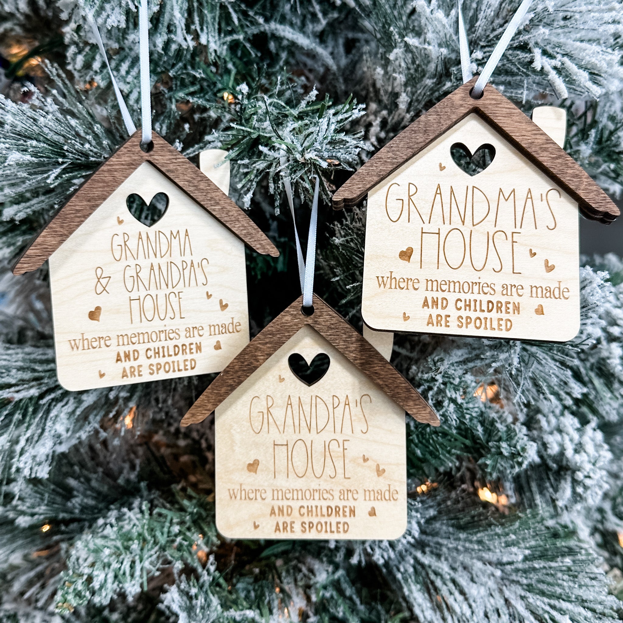 Grandparent's House - Where Memories are Made Ornament