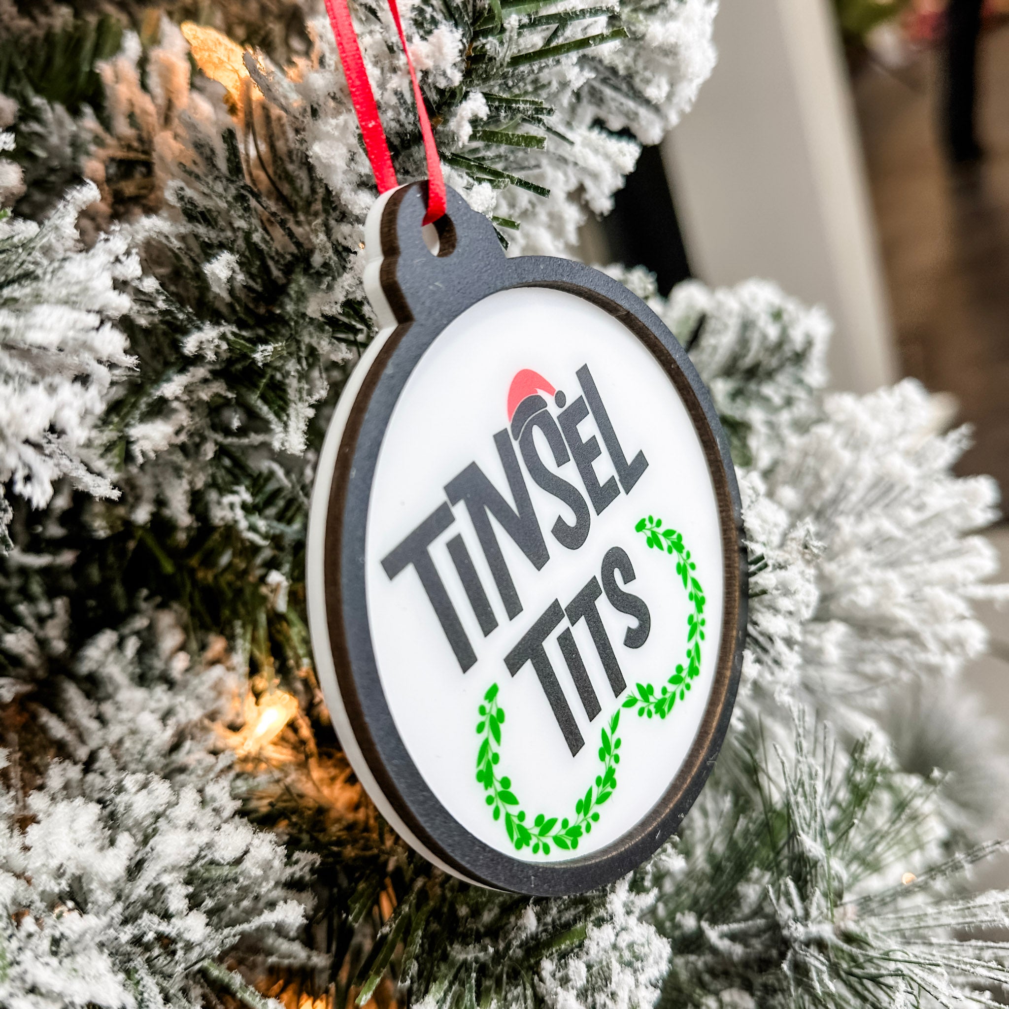 Jingle Balls / Tinsel Tits | 3D Acrylic Ornaments