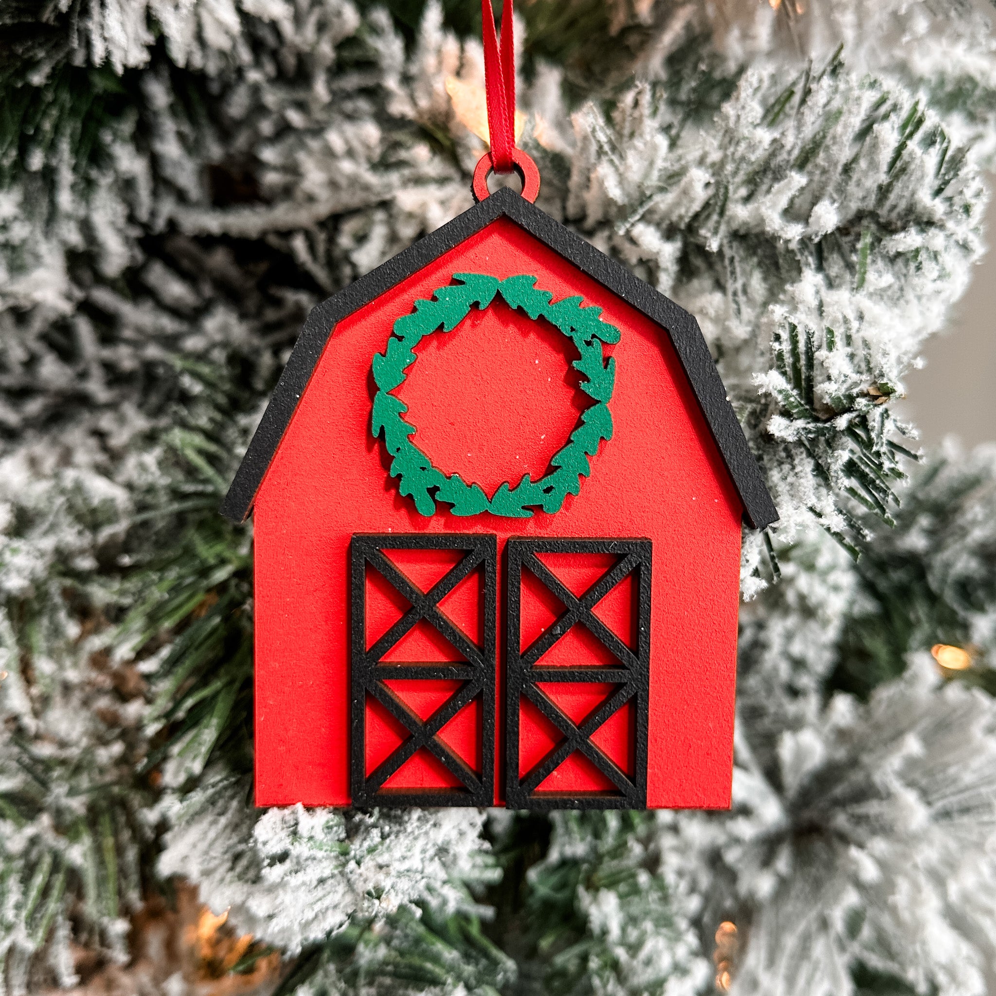 The Red Barn Ornament