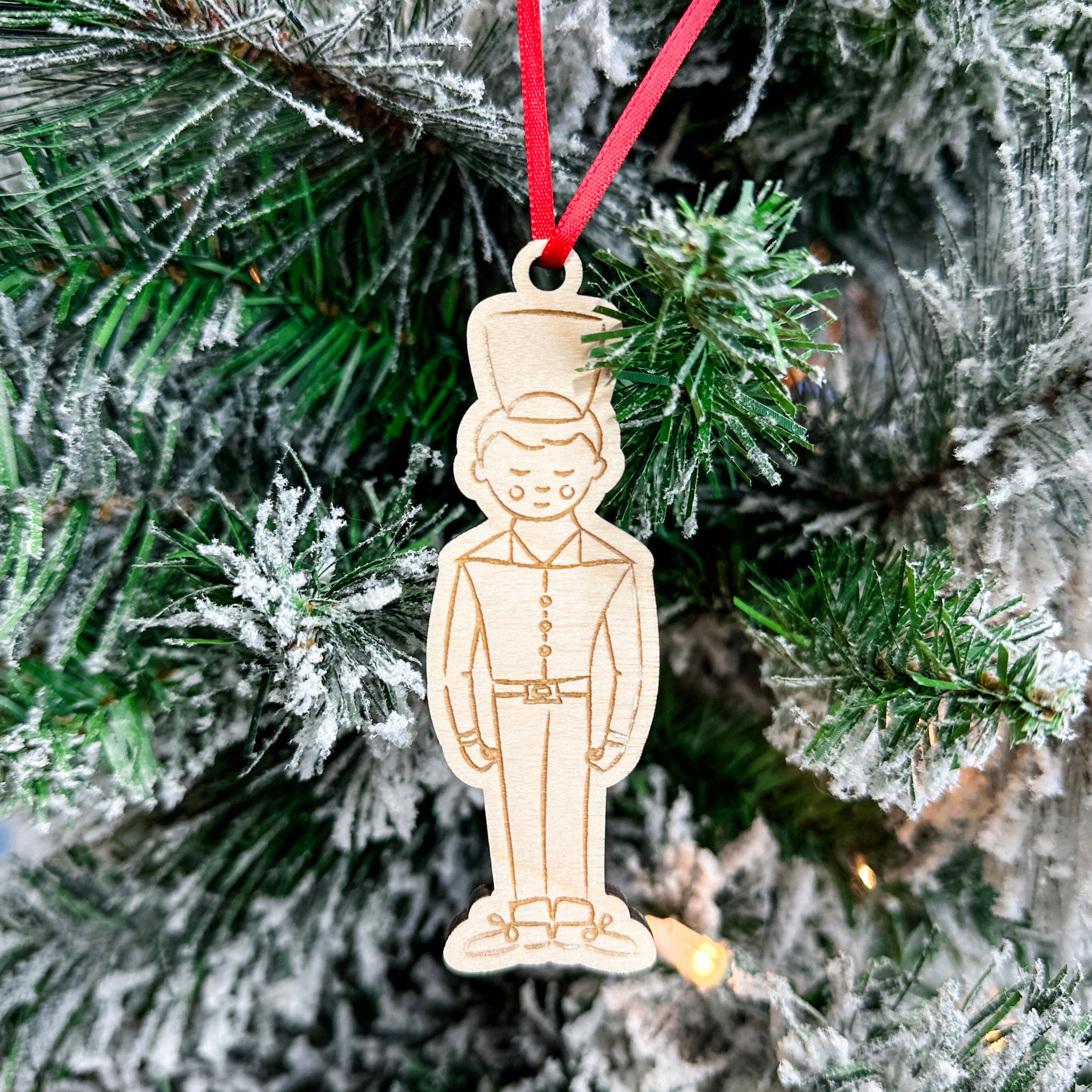 Nutcracker Performer Set | Engraved Wood Ornaments (Includes 2!)