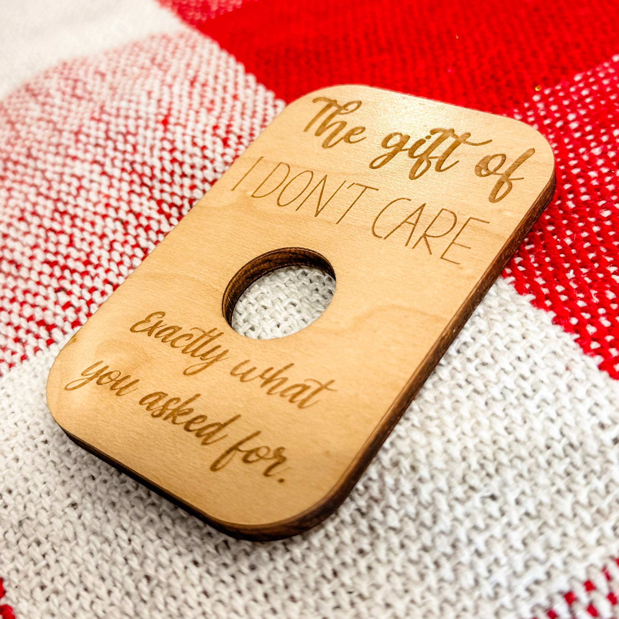 The Gift of Nothing | Engraved Christmas Magic