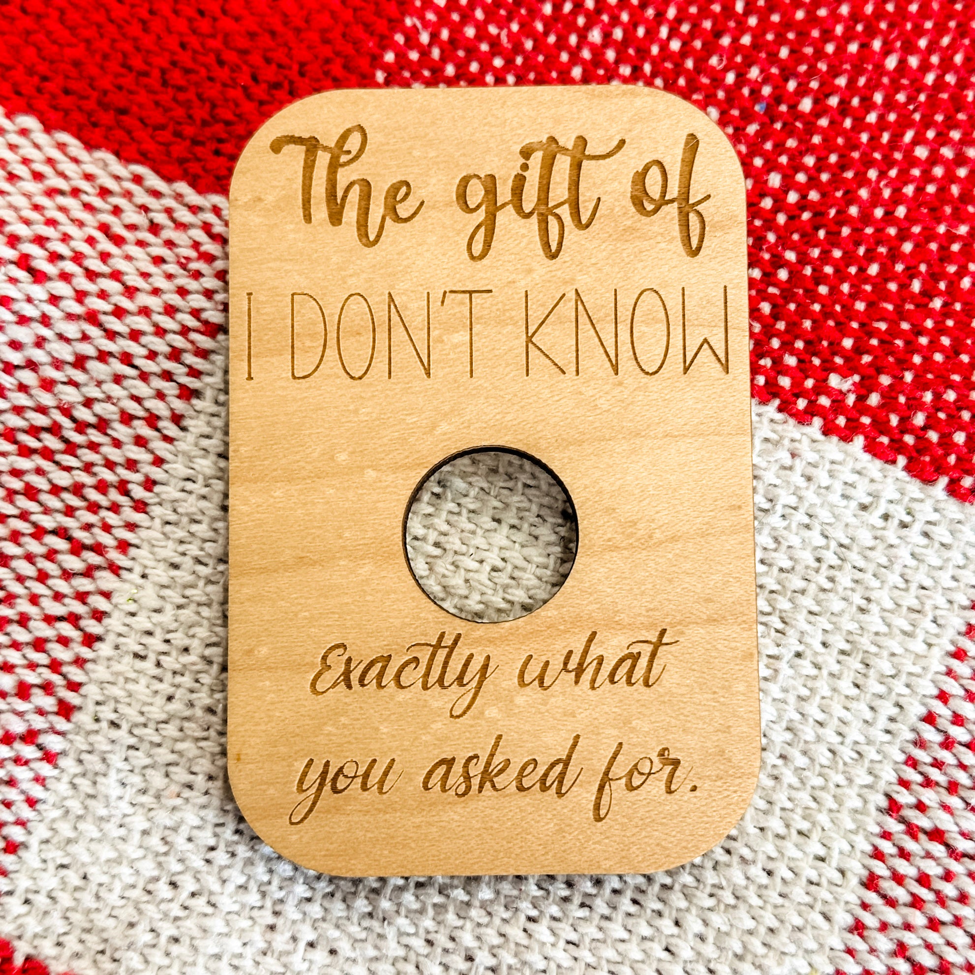 The Gift of Nothing | Engraved Christmas Magic