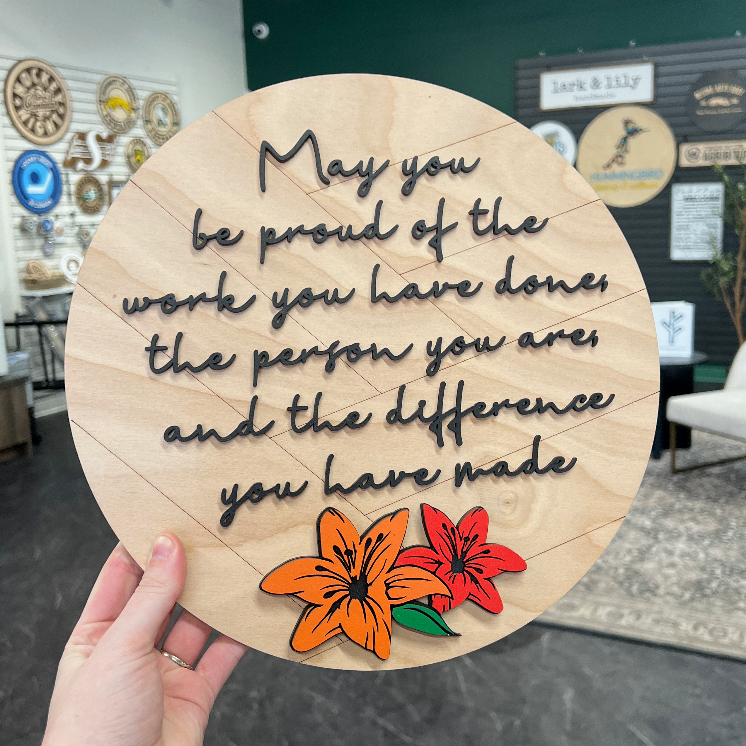 May You Be Proud Mini Sign