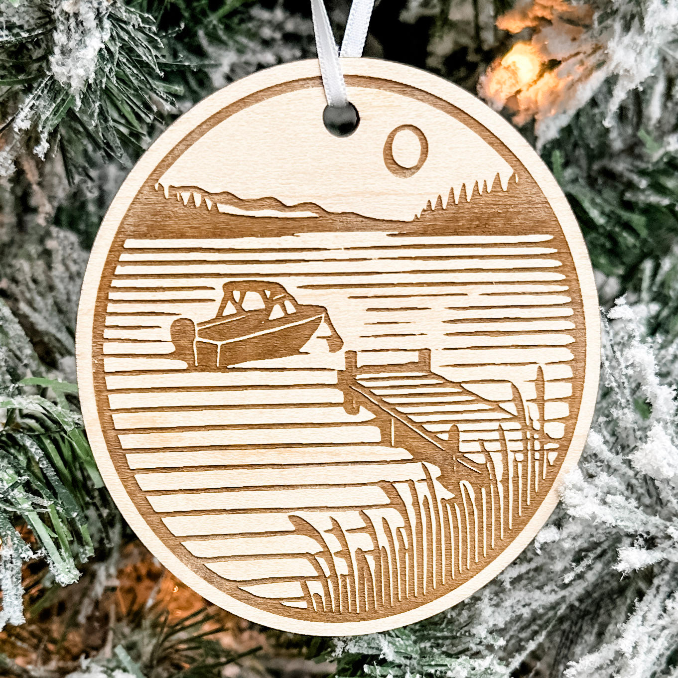 A Simple Life on the Prairies | Engraved Wood Ornaments (Choose from 6!)