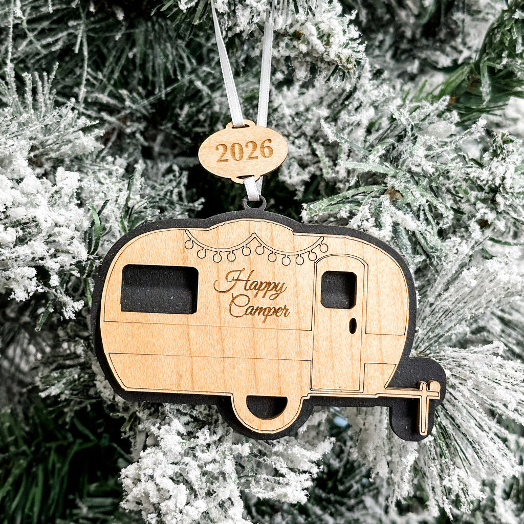 Happy Camper Ornament
