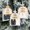 Personalized Newlywed Christmas Ornament