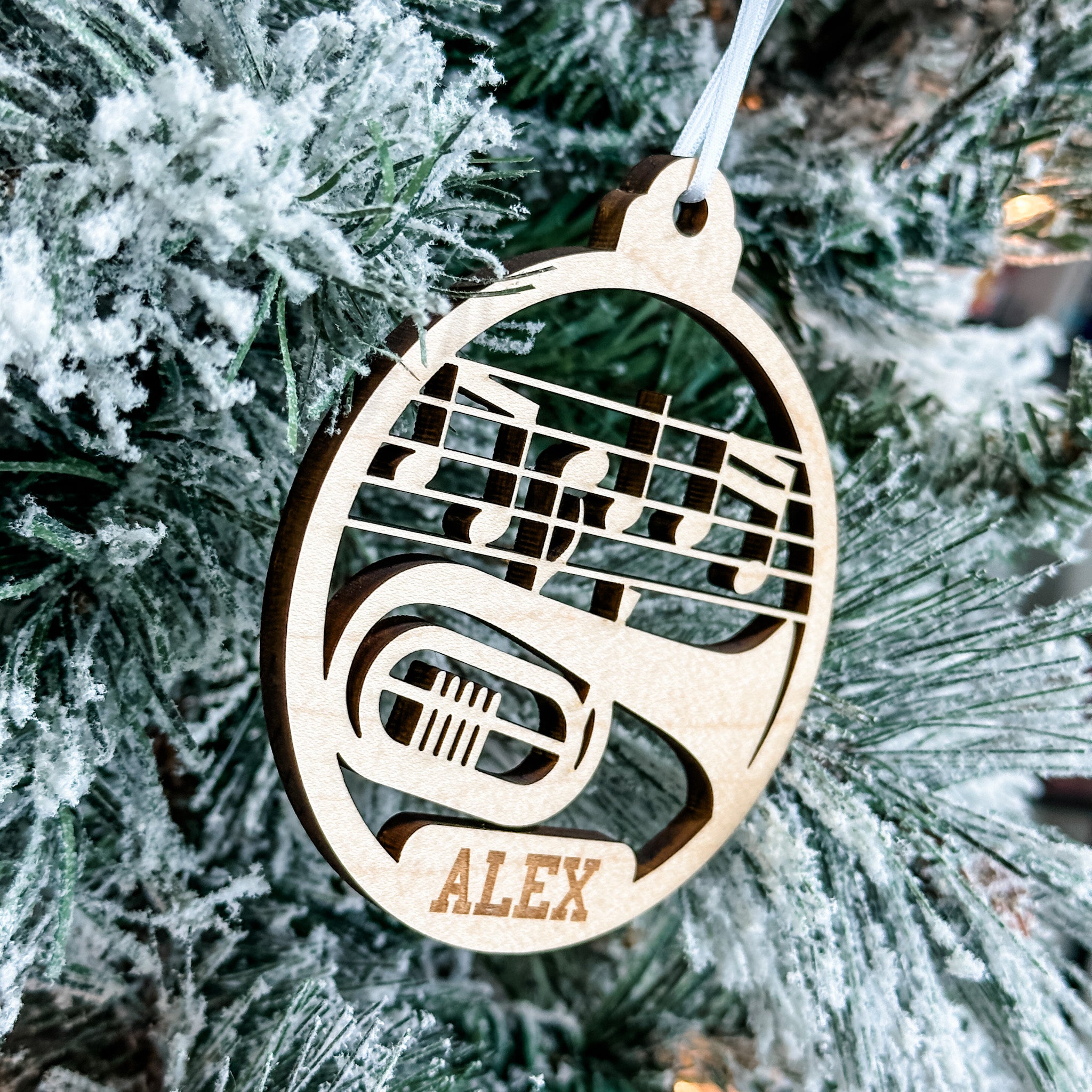 Personalized Tuba Collection • Ornament, Magnet, Medal, or Mini Sign