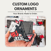 Custom Business Logo Ornaments