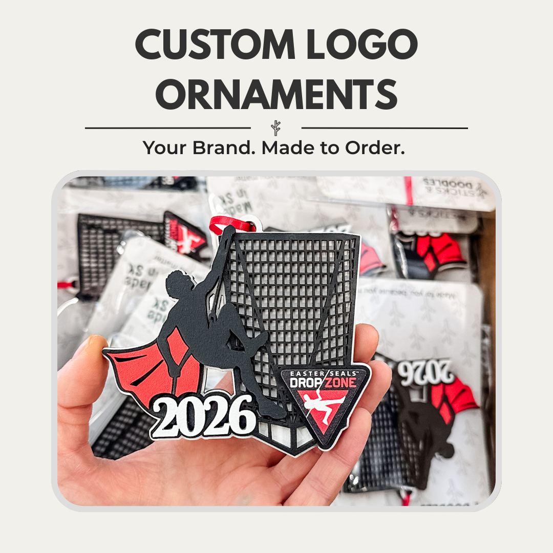 Custom Business Logo Ornaments