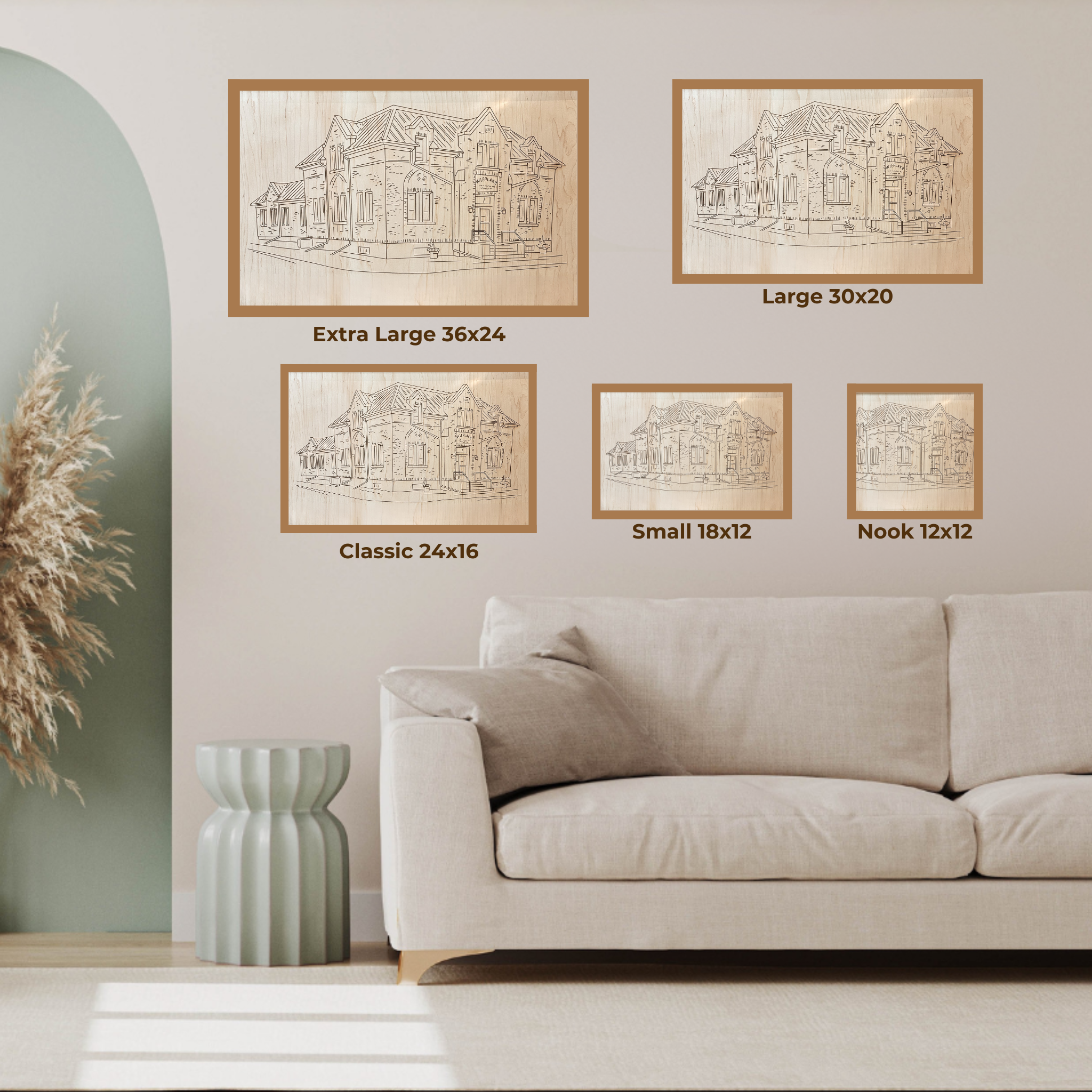 Office & Storefront Line Art