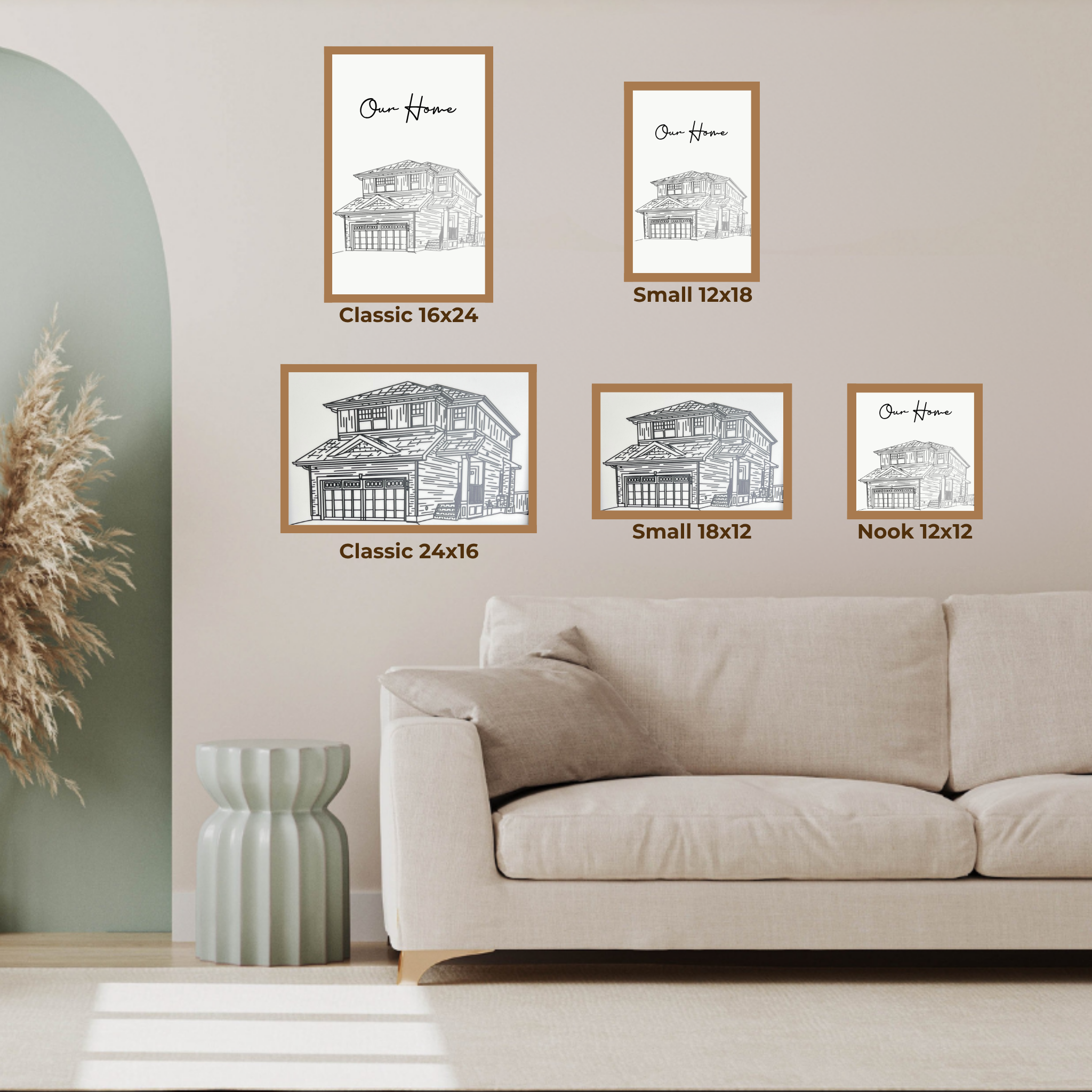 #Art Style_Black and White Acrylic Print