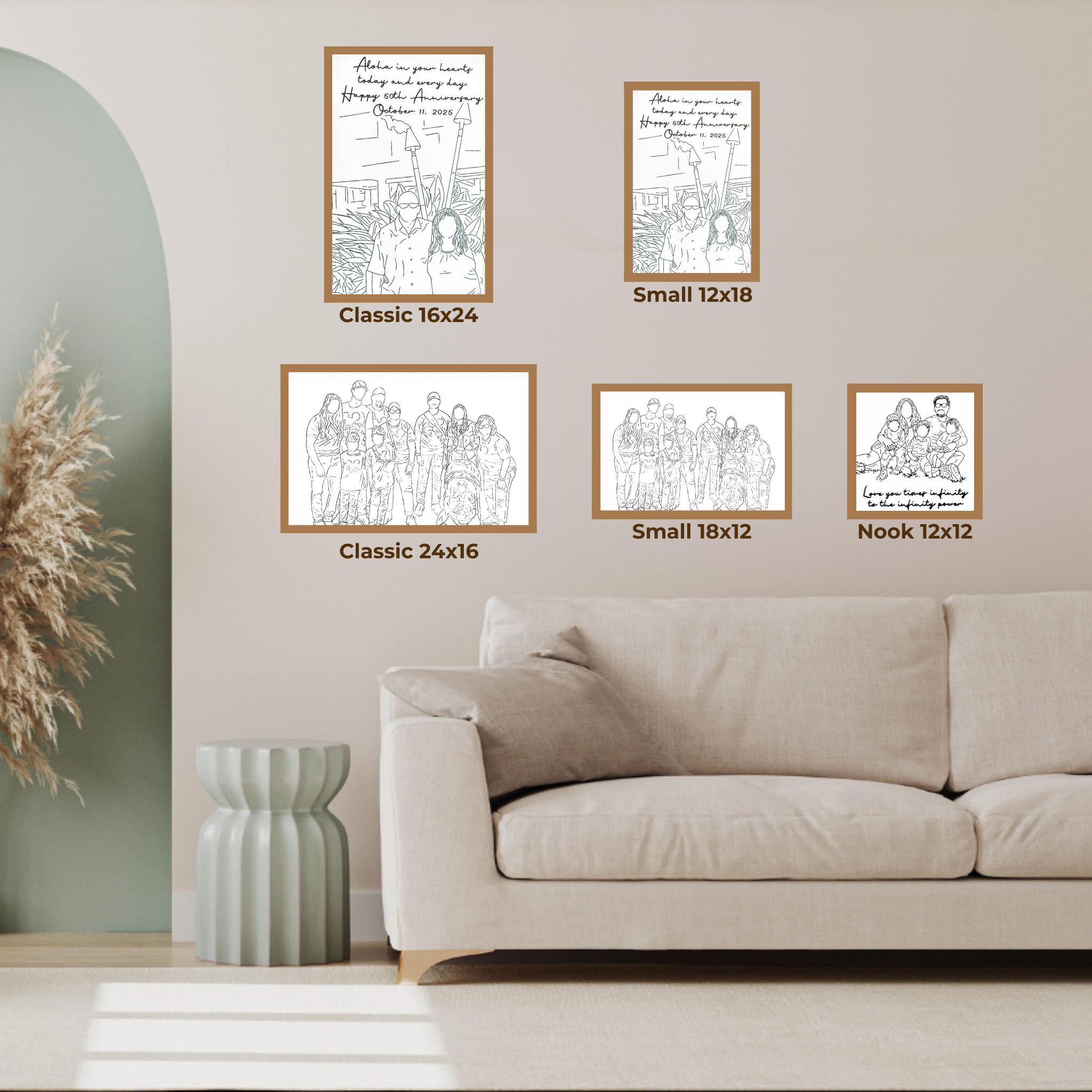 #Art Style_Black and White Acrylic Print