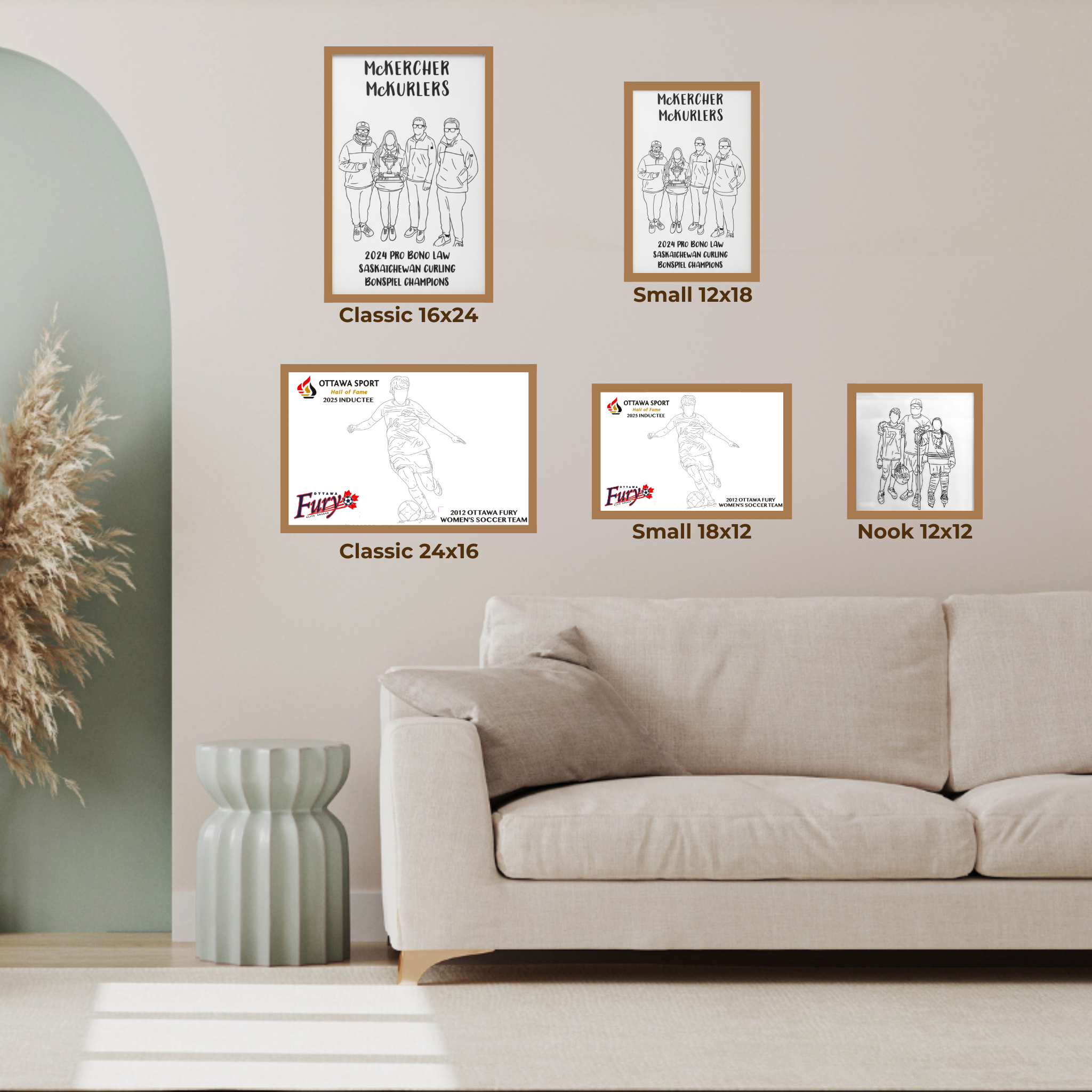 #Art Style_Black and White Acrylic Print