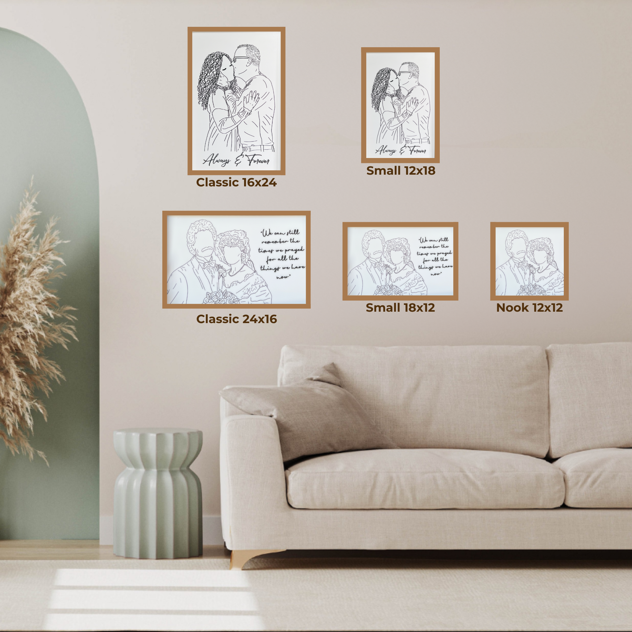 #Art Style_Black and White Acrylic Print