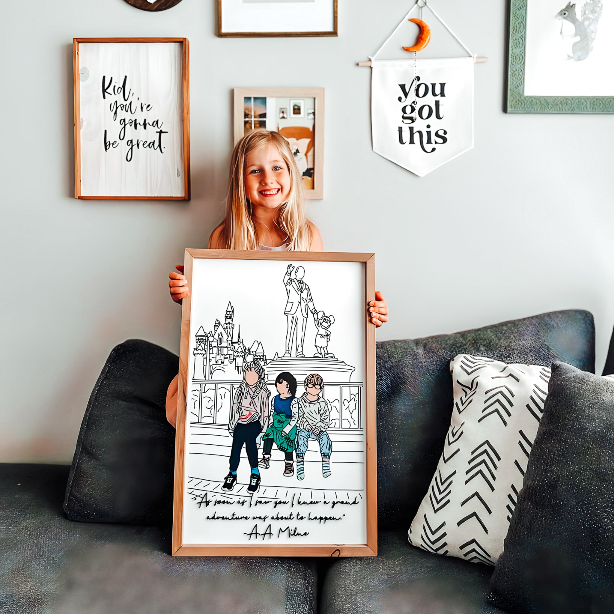 #Art Style_(2 to 4 Weeks) Colour Acrylic Print - Most Popular