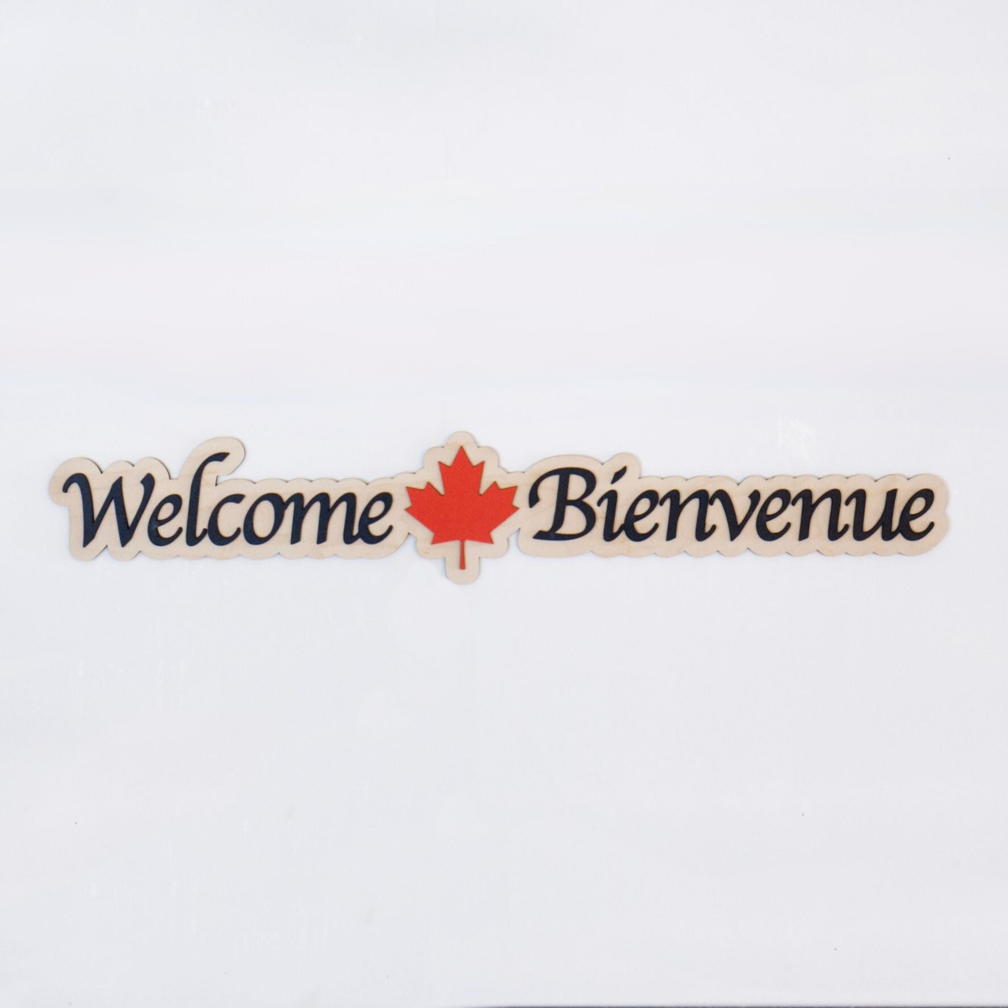 #Sign Type_Welcome / Bienvenue Floating Text (24")