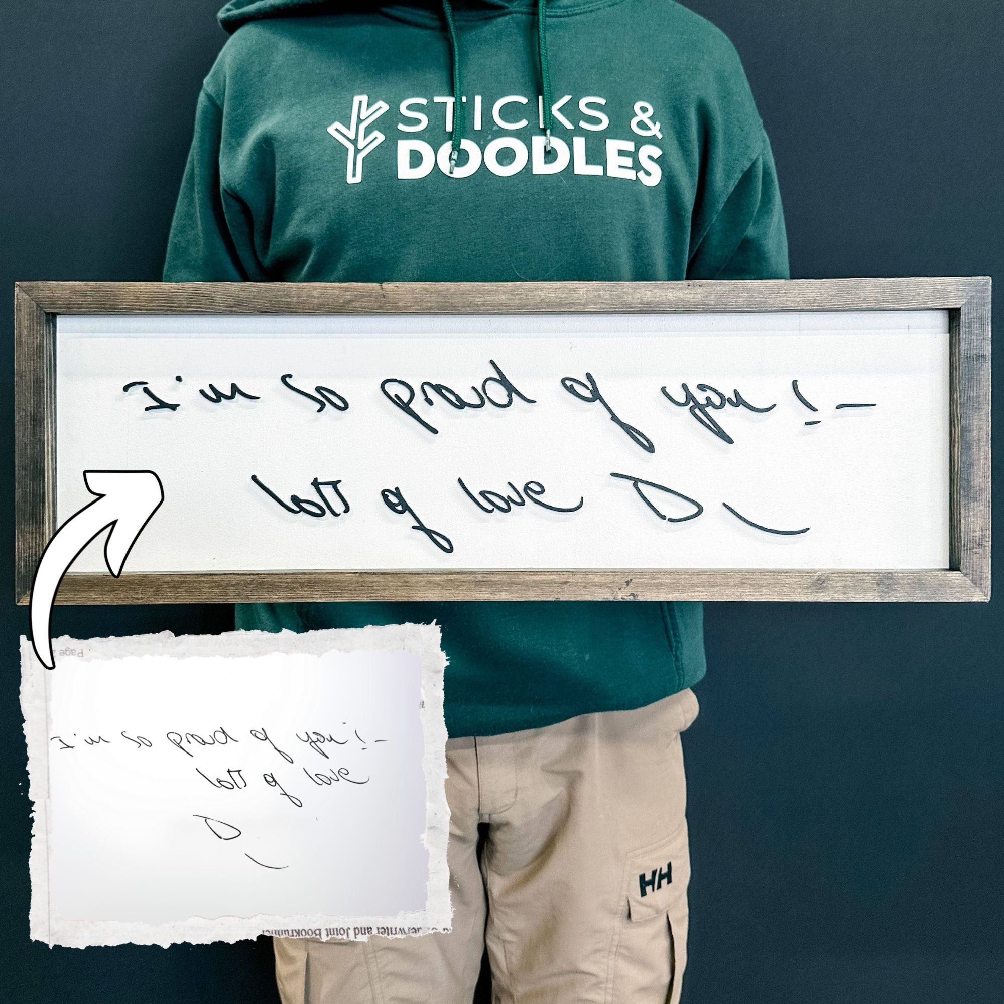 Custom Handwriting Artwork