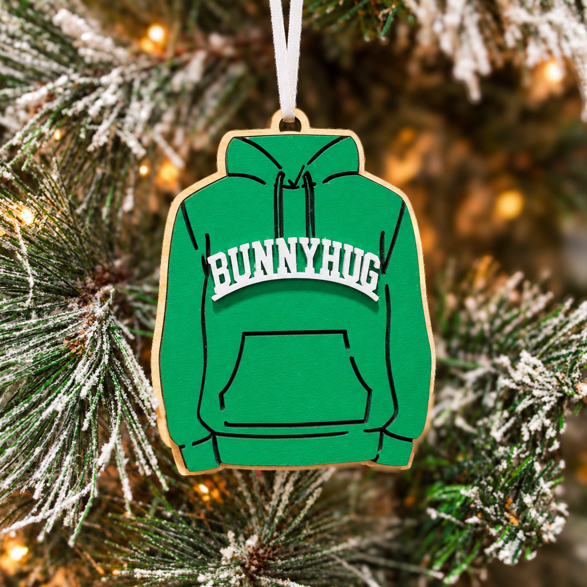 Bunnyhug Ornament