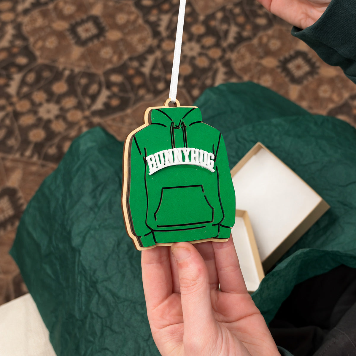 Bunnyhug Ornament