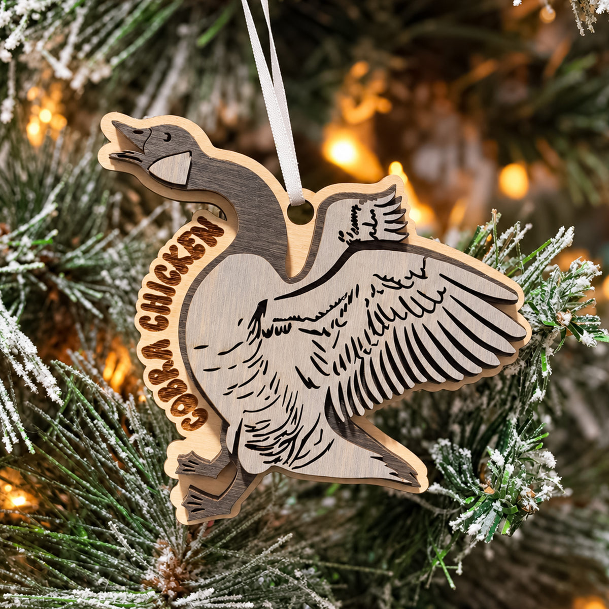 Cobra Chicken Ornament