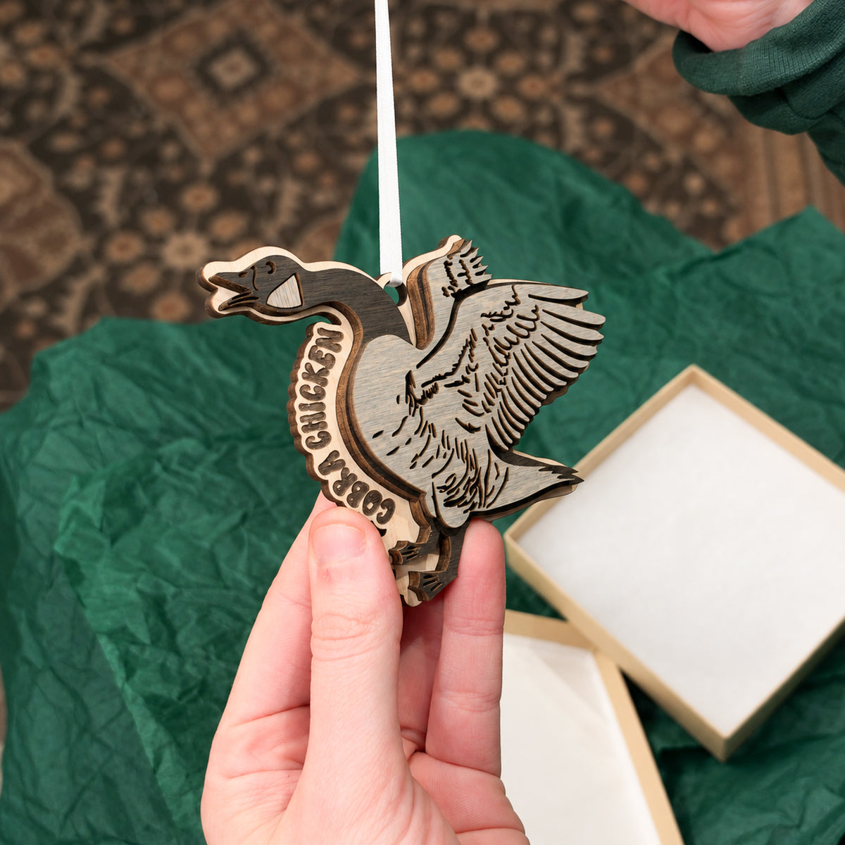 Cobra Chicken Ornament