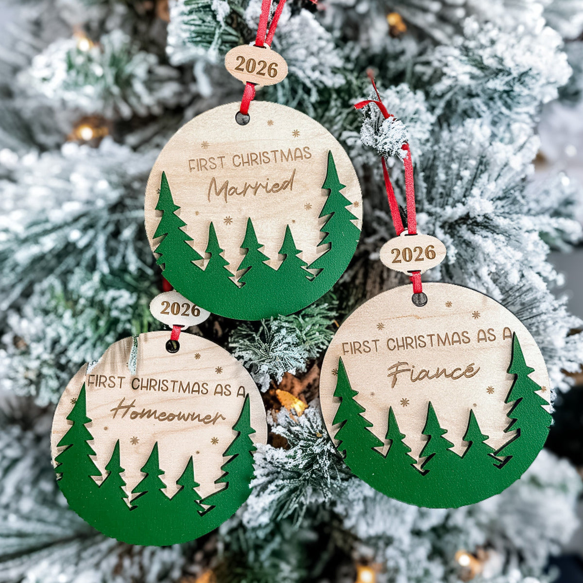 First Christmas As… Ornament