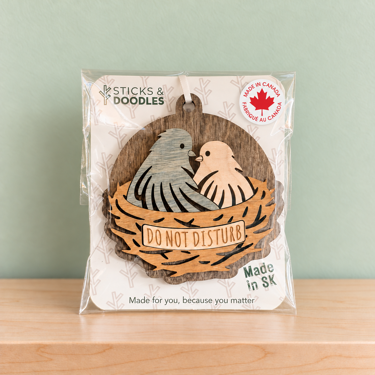 Do Not Disturb Empty Nest Ornament