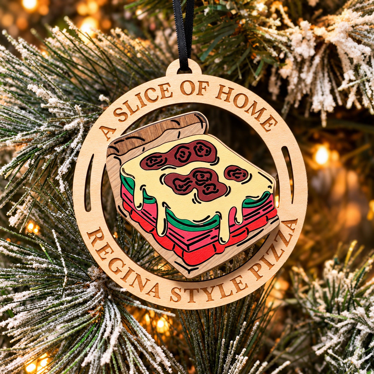 Regina Style Pizza Ornament