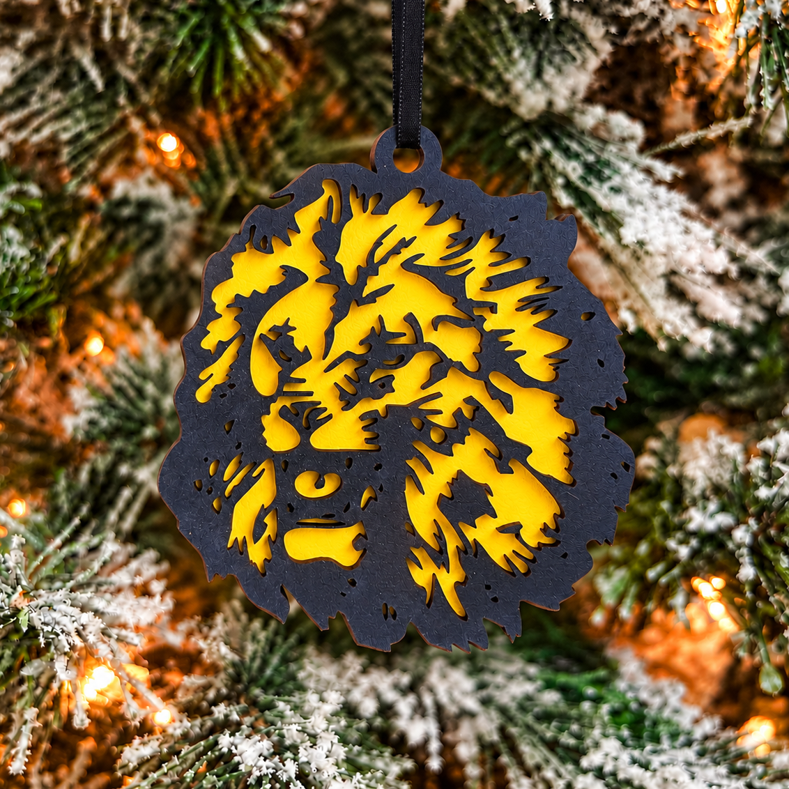 Luther College High School Lion Ornament
