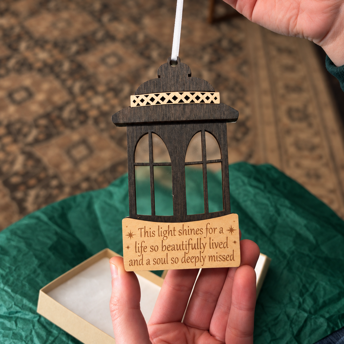 Memorial Lantern Ornament