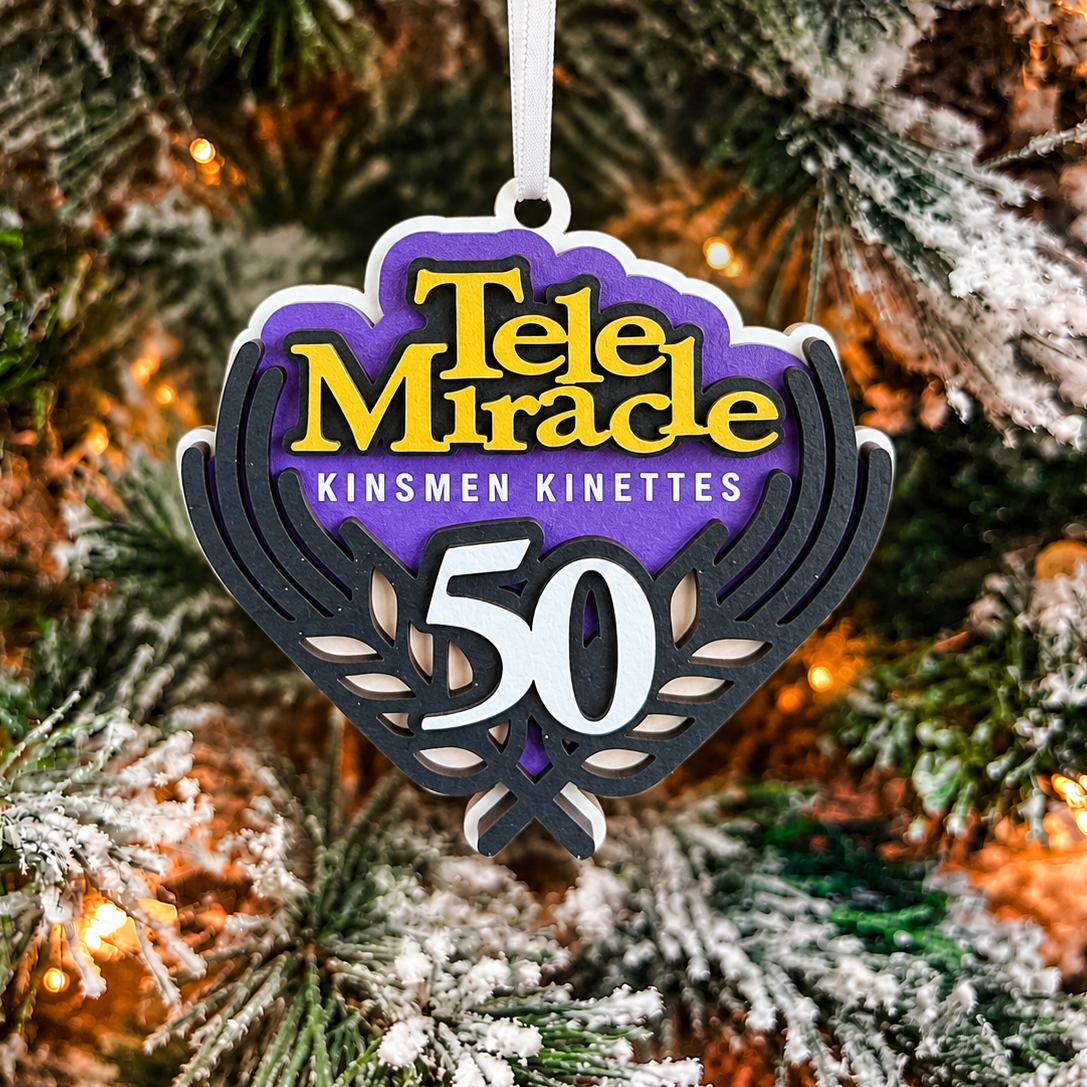 Commemorative TeleMiracle 50 Ornament