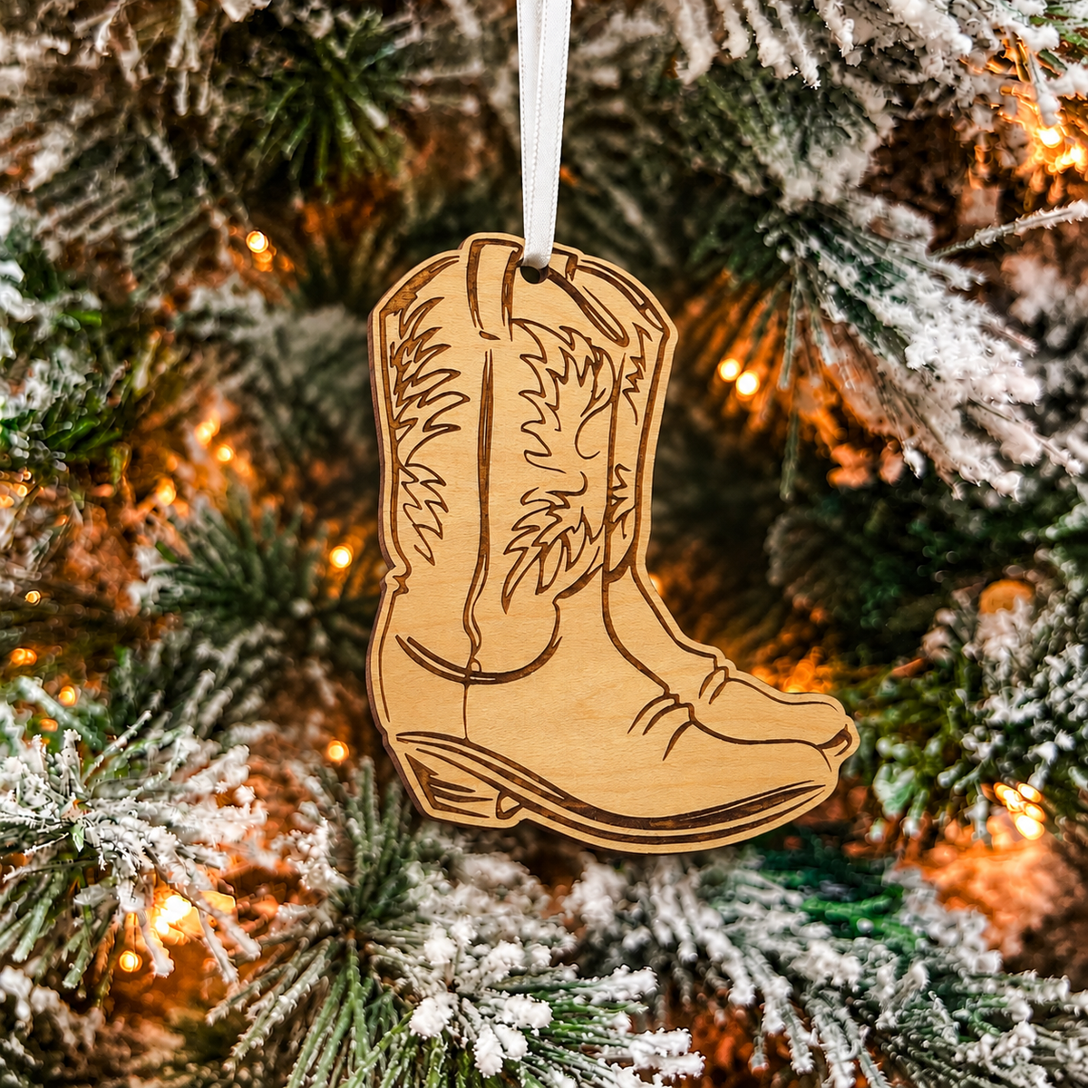 Cowboy Boots Ornament