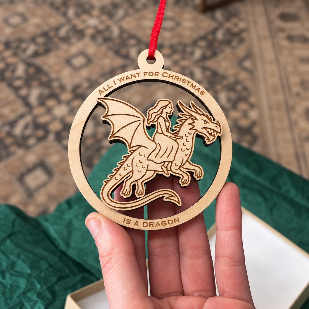All I Want for Christmas is a Dragon Ornament