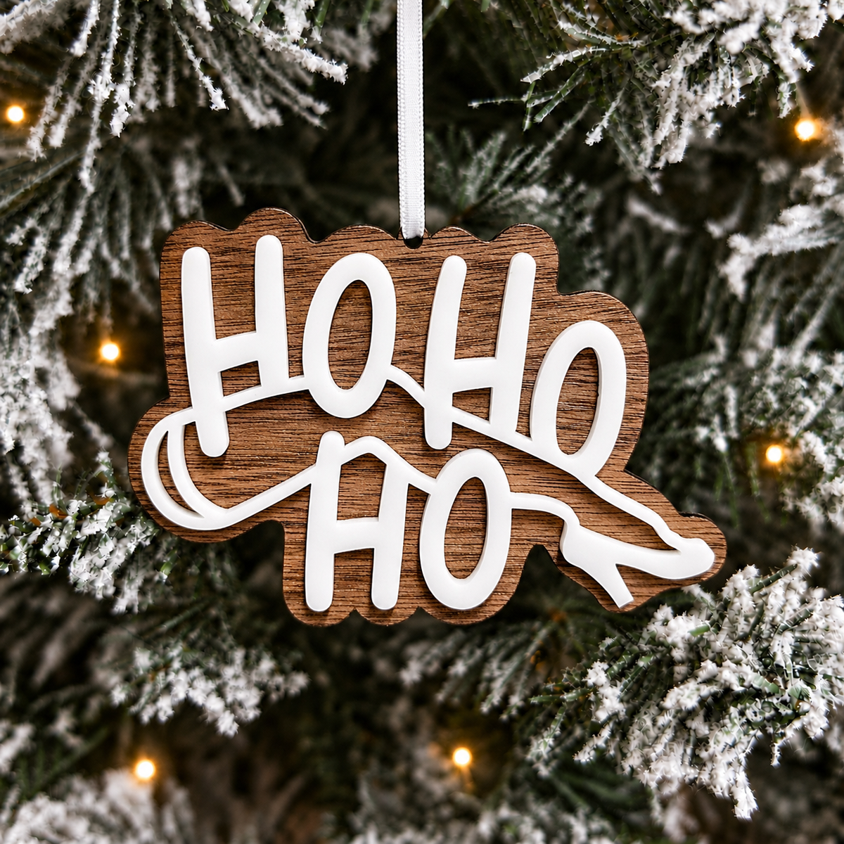 Ho Ho Ho Adult Ornament