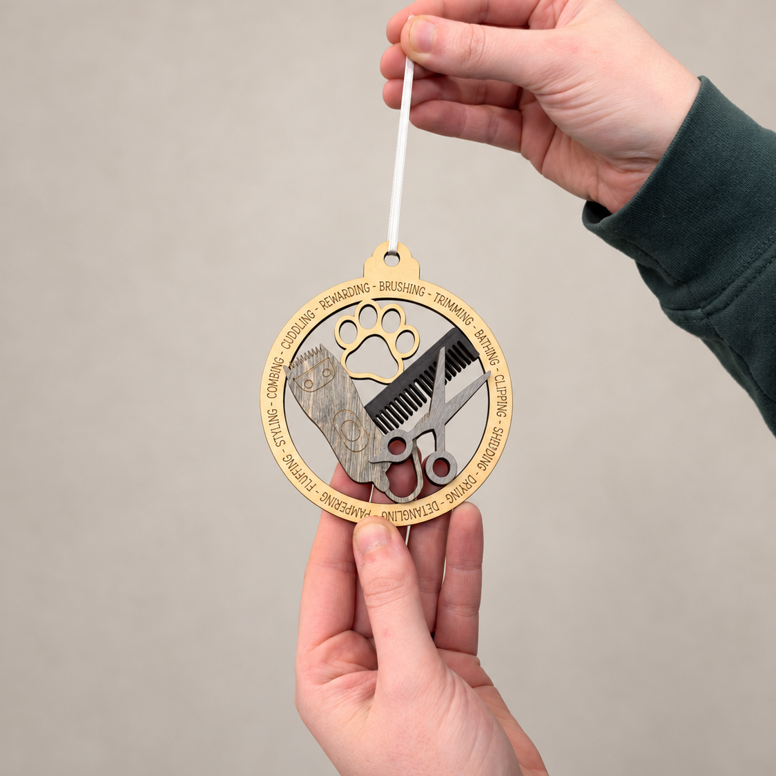 Pet Groomer Ornament