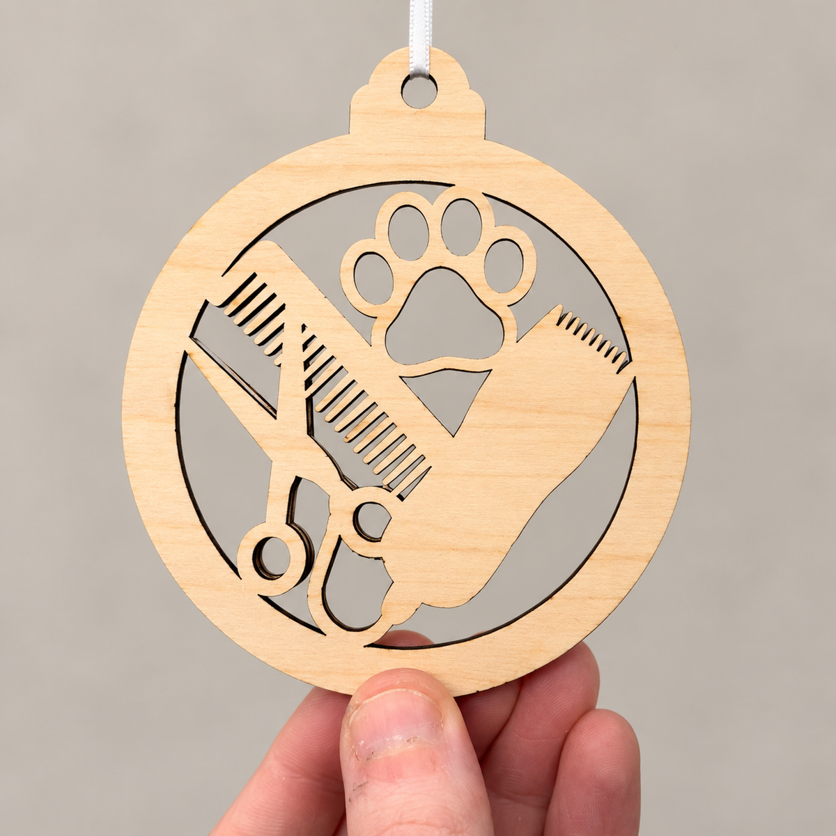Pet Groomer Ornament