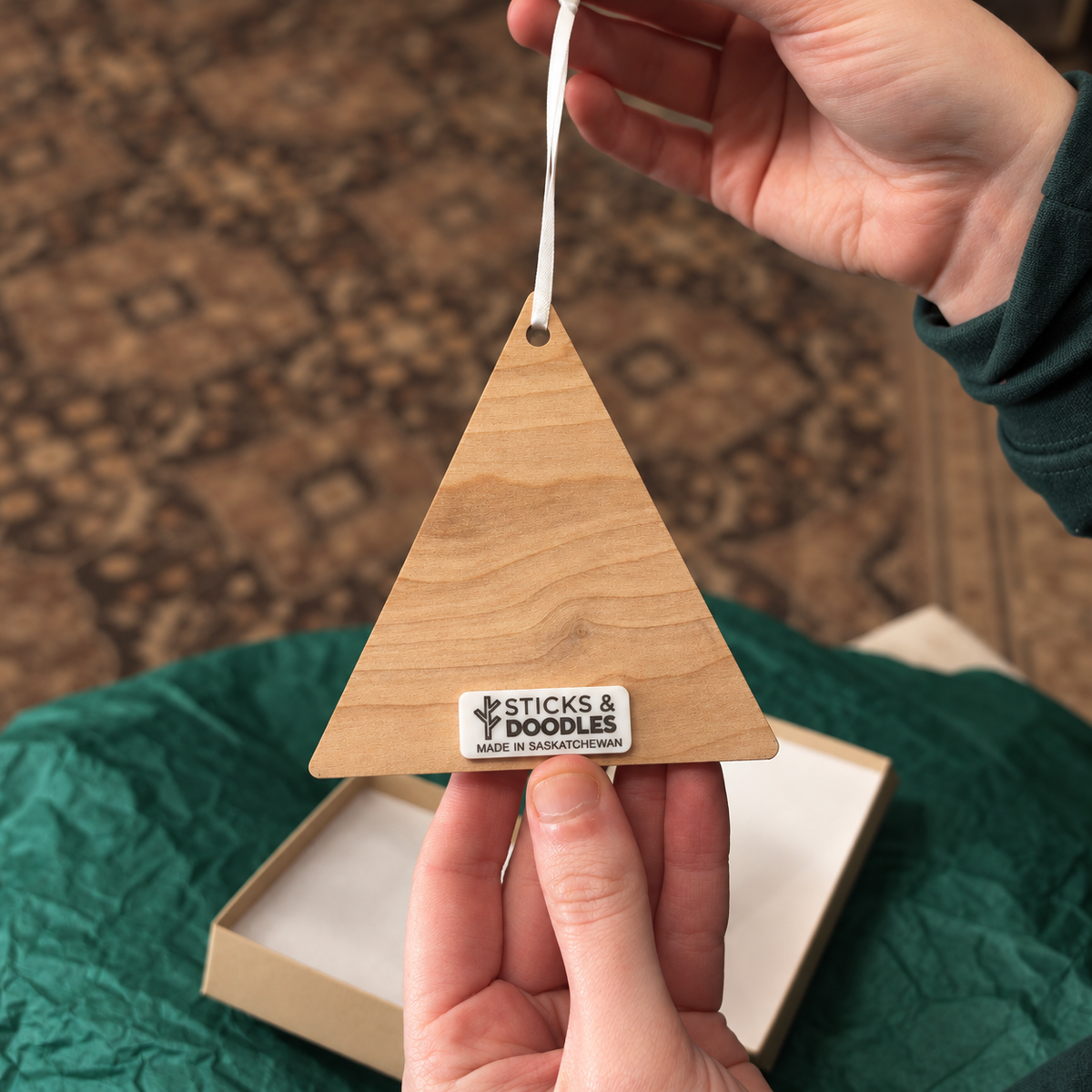 Mama Bear Mountain Ornament