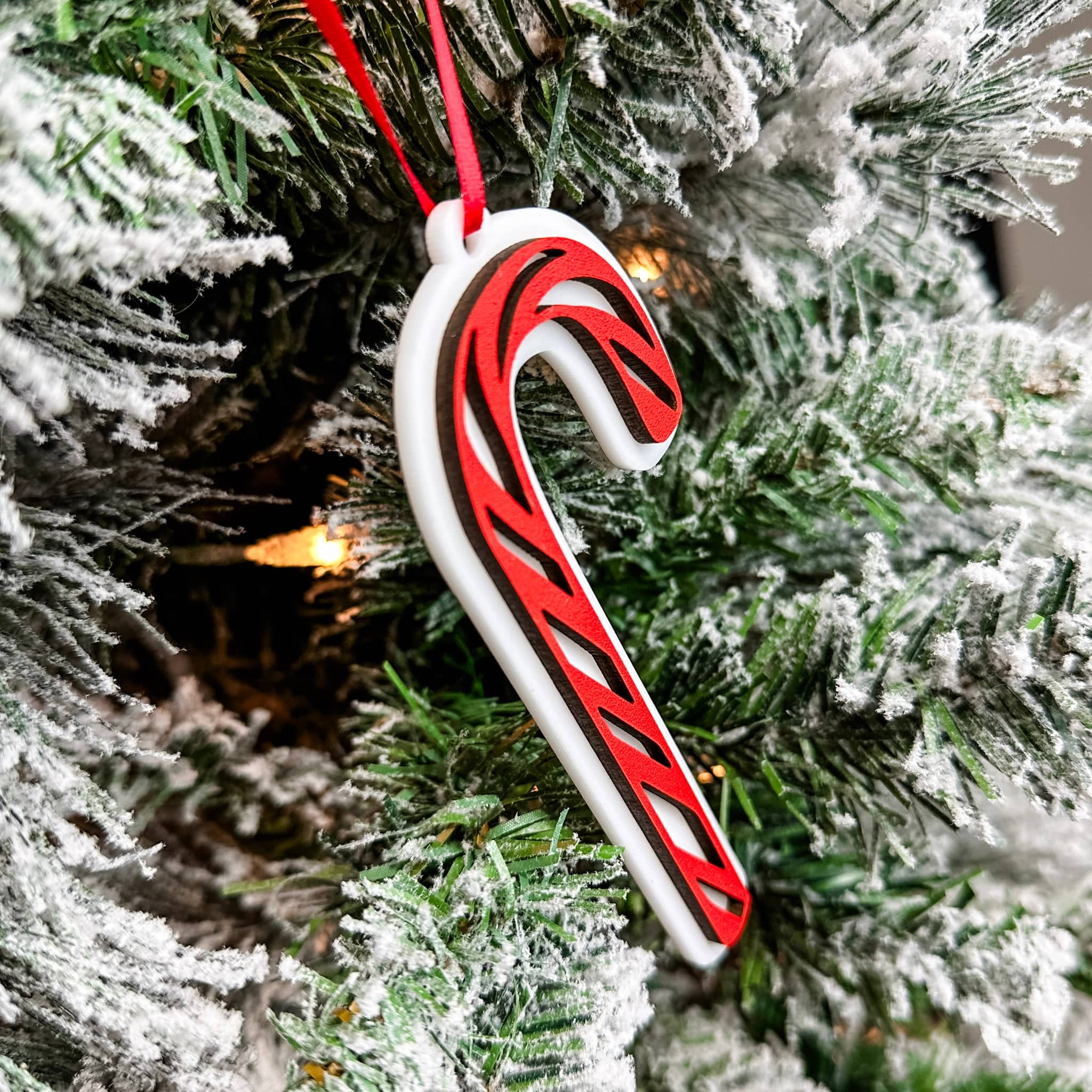 Festive Christmas • 3D Wood & Acrylic Ornaments (Choose from 3!)