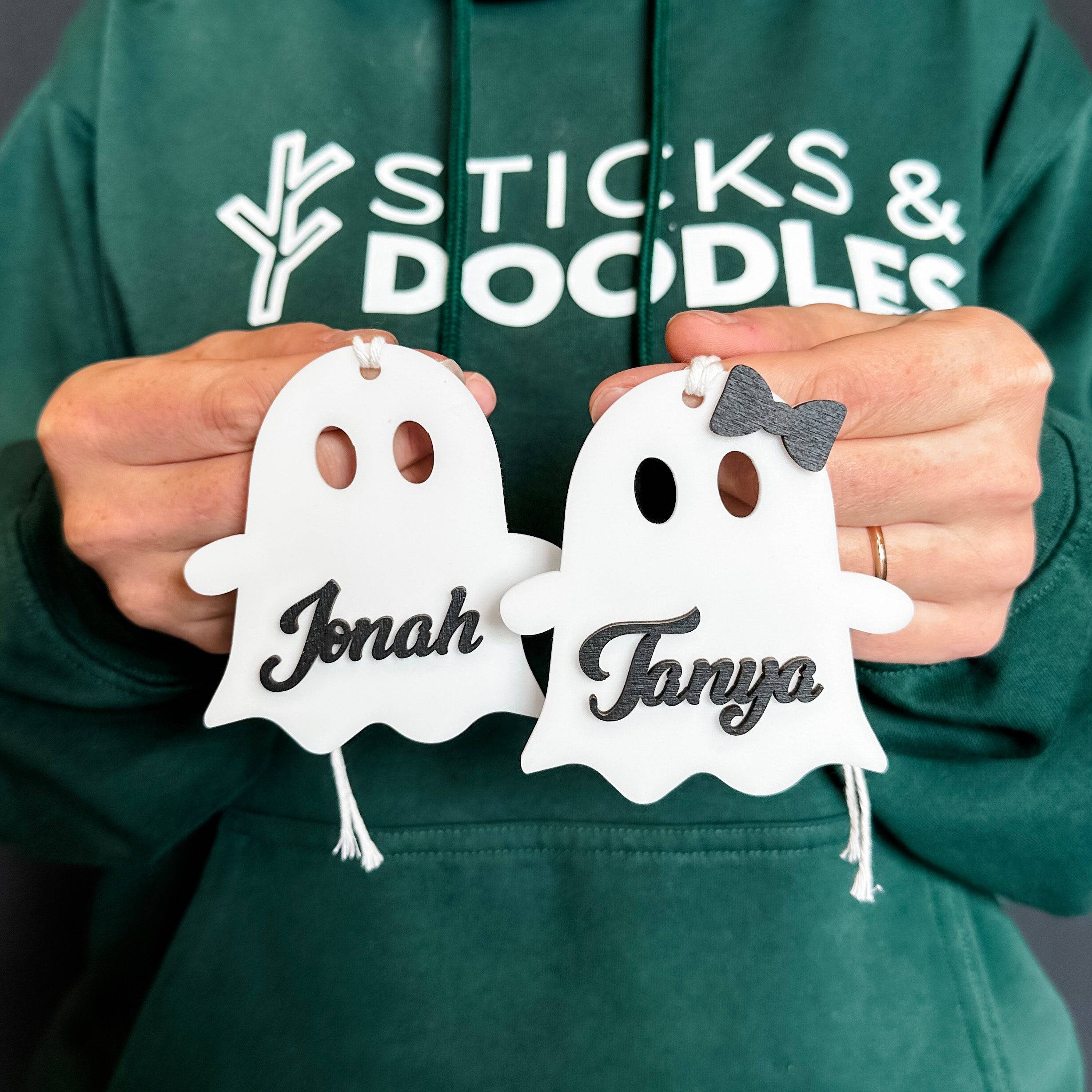 Halloween Basket Tag Collection • Personalized Name Tags • For Trick-or-Treat Bags & Candy Baskets
