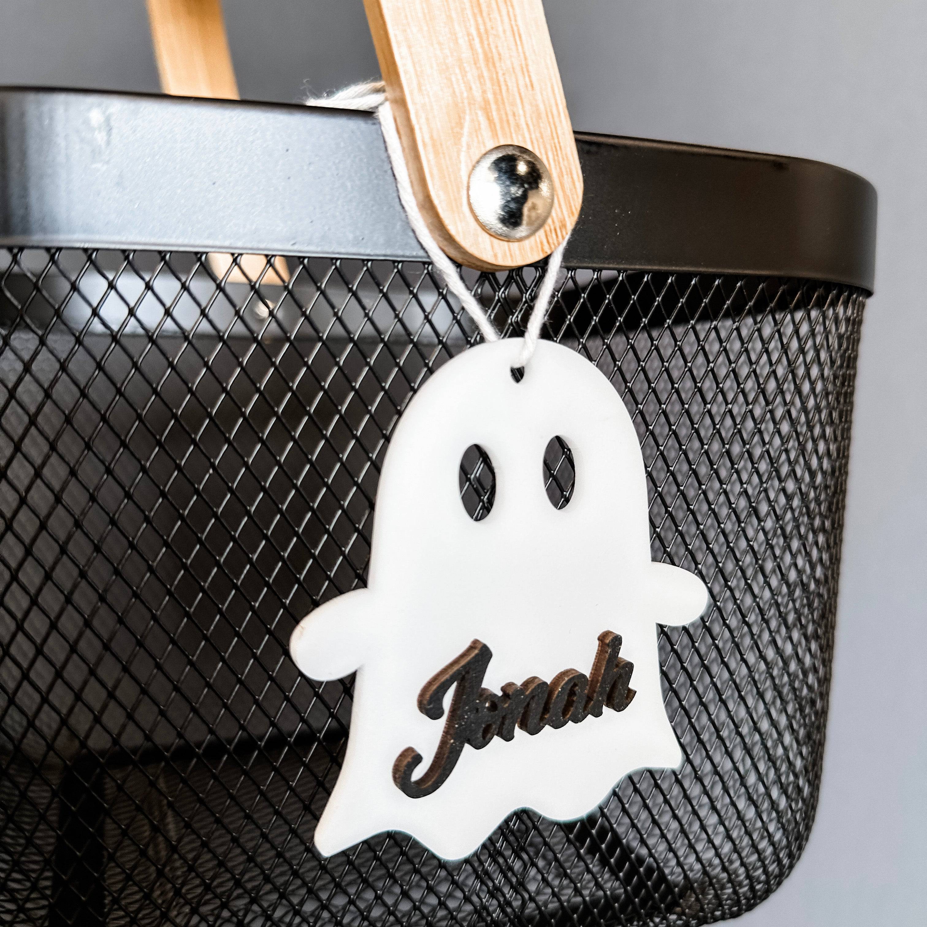 Halloween Basket Tag Collection • Personalized Name Tags • For Trick-or-Treat Bags & Candy Baskets